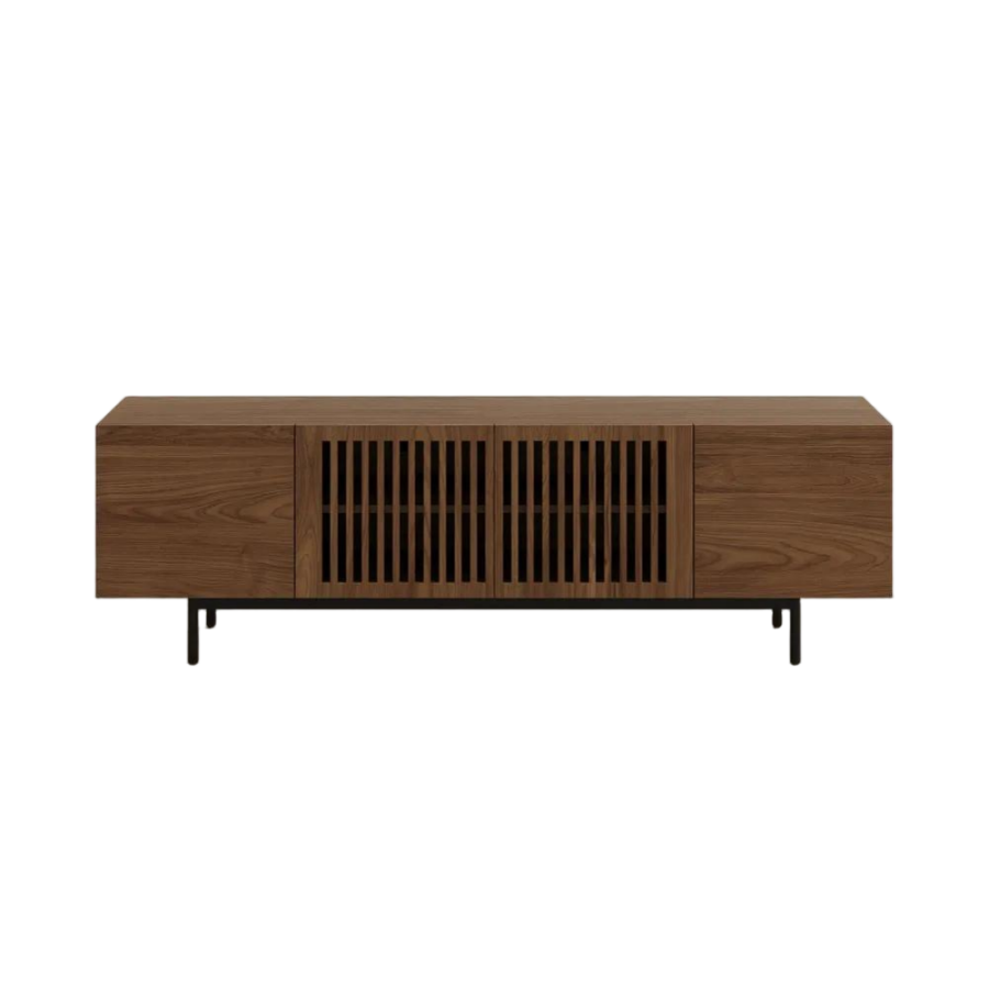 VISION-Modern Wood TV Stand