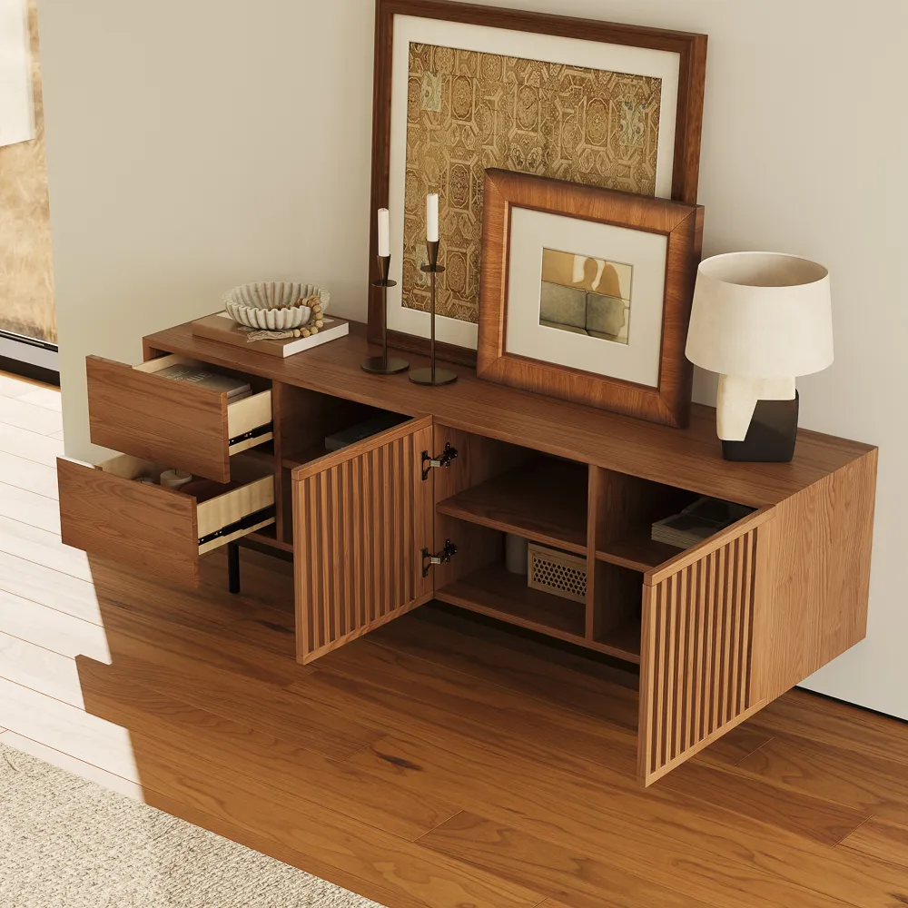 VISION-Mid-Century Modern TV Stand