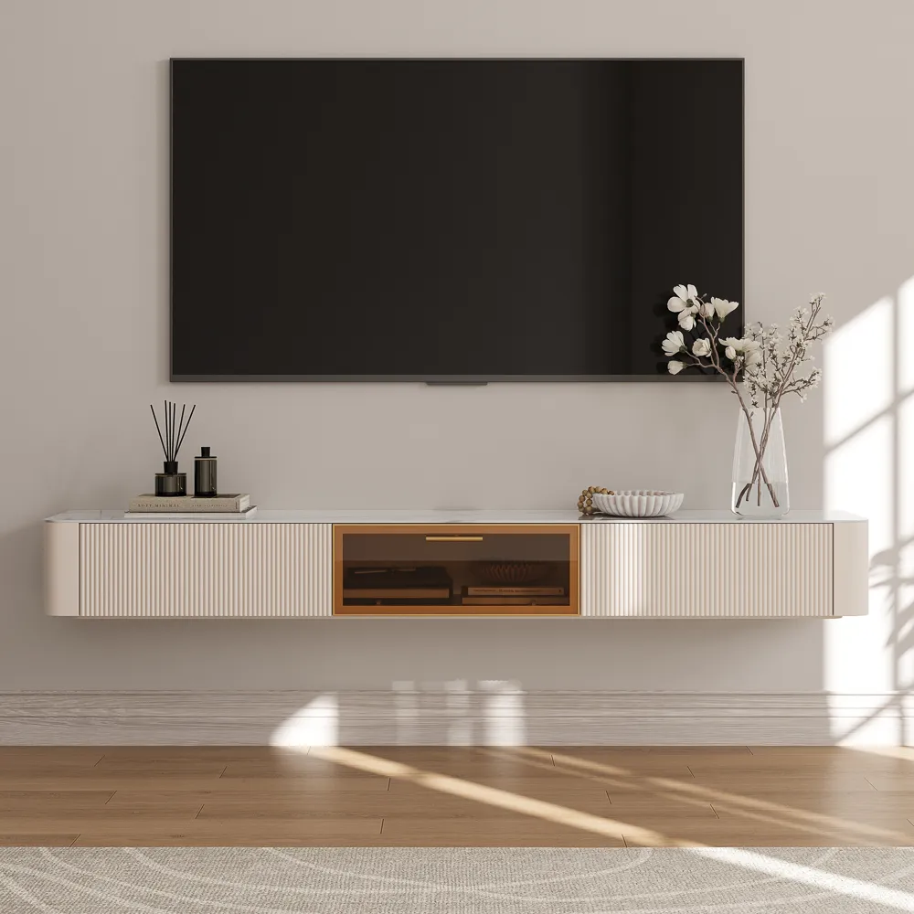 Modern Minimalist Floating TV Stand