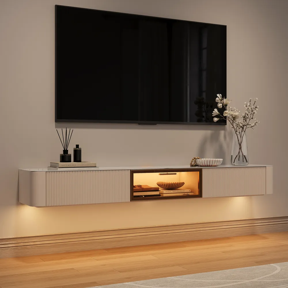 Modern Minimalist Floating TV Stand