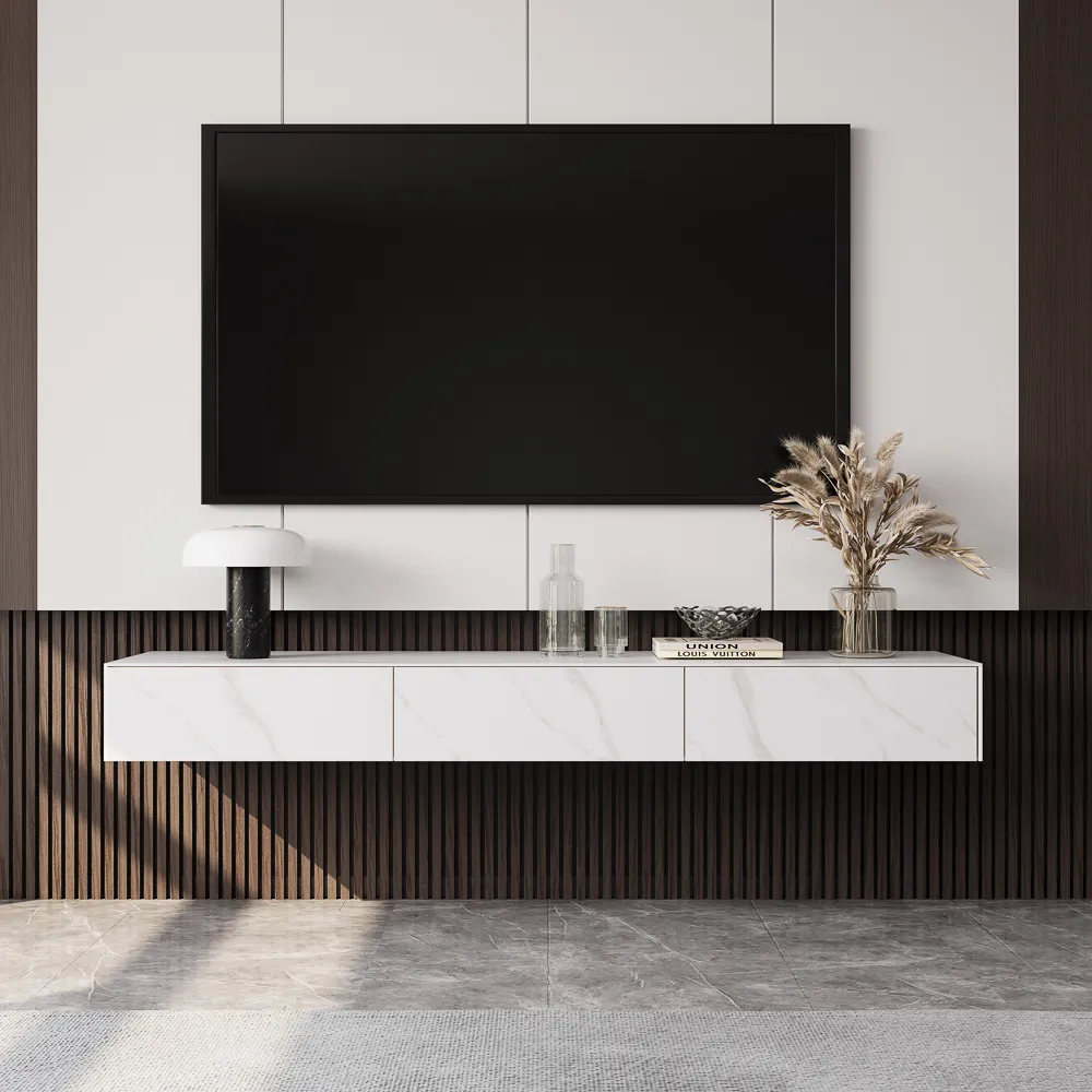 Modern Wall-Mounted TV Stand Modern Wall-Mounted TV Stand