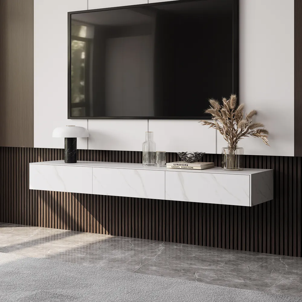 Modern Wall-Mounted TV Stand Modern Wall-Mounted TV Stand