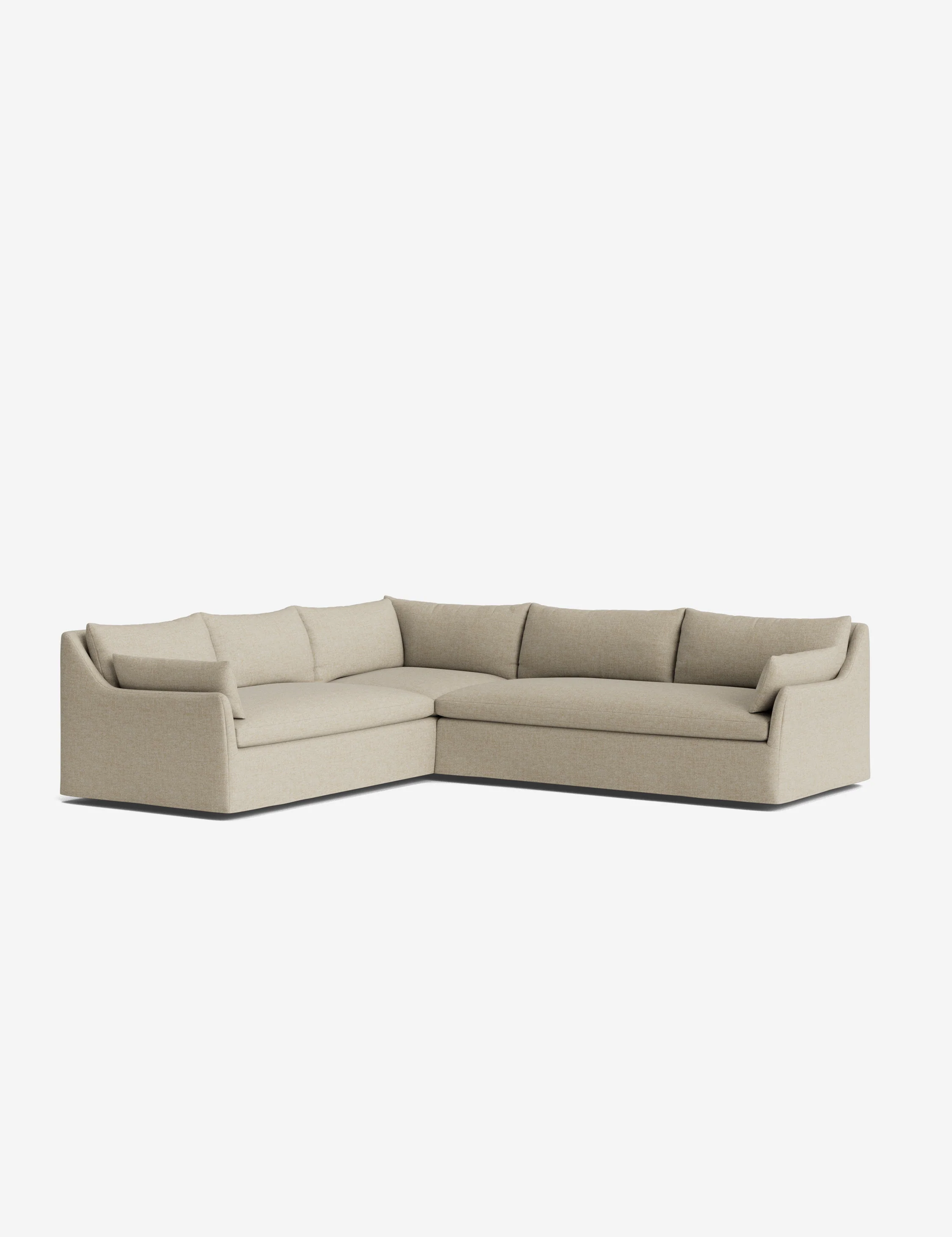 Cotton Fabric Sectional Sofas Cotton Fabric Sectional Sofas