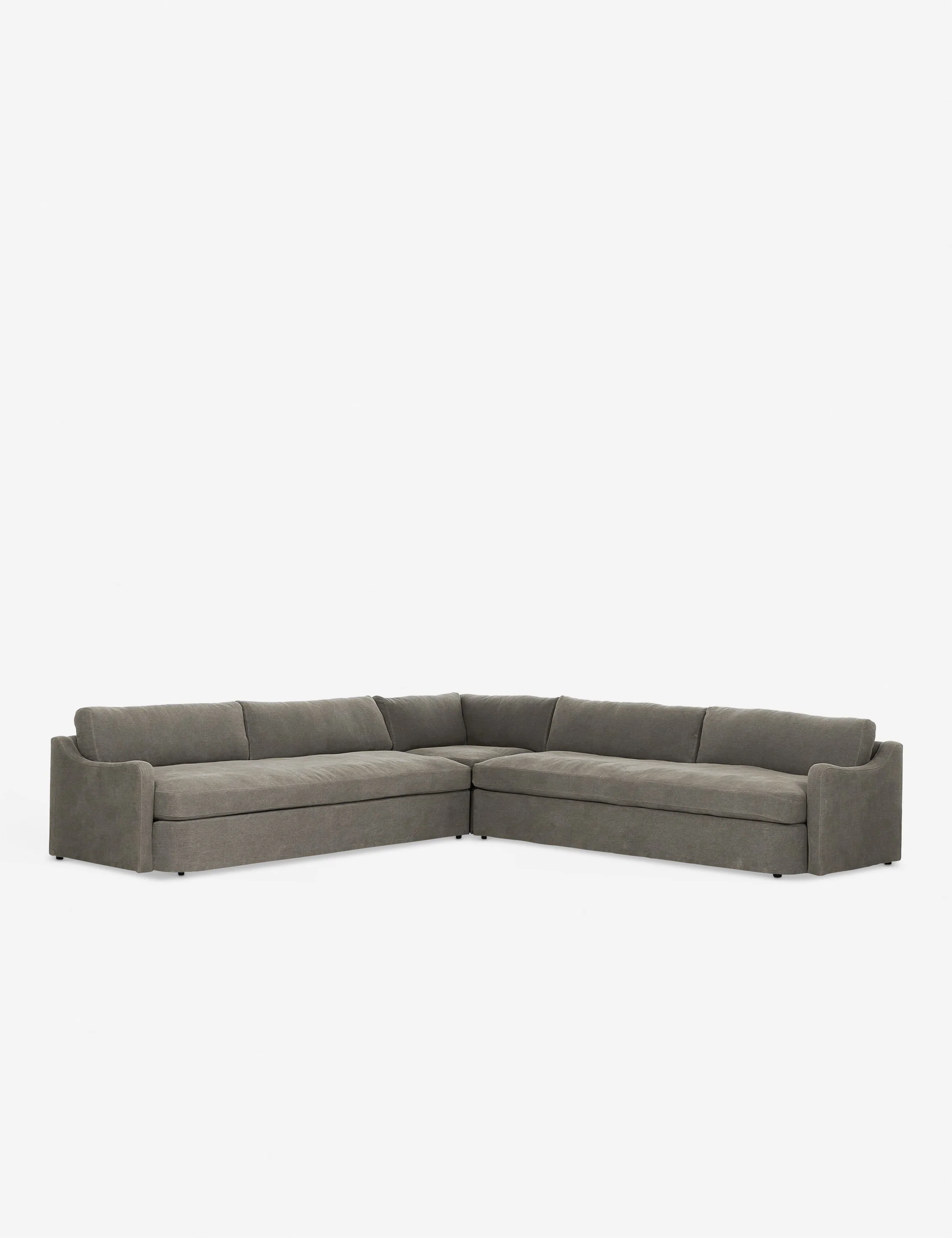 Linen Sectional Sofa Linen Sectional Sofa