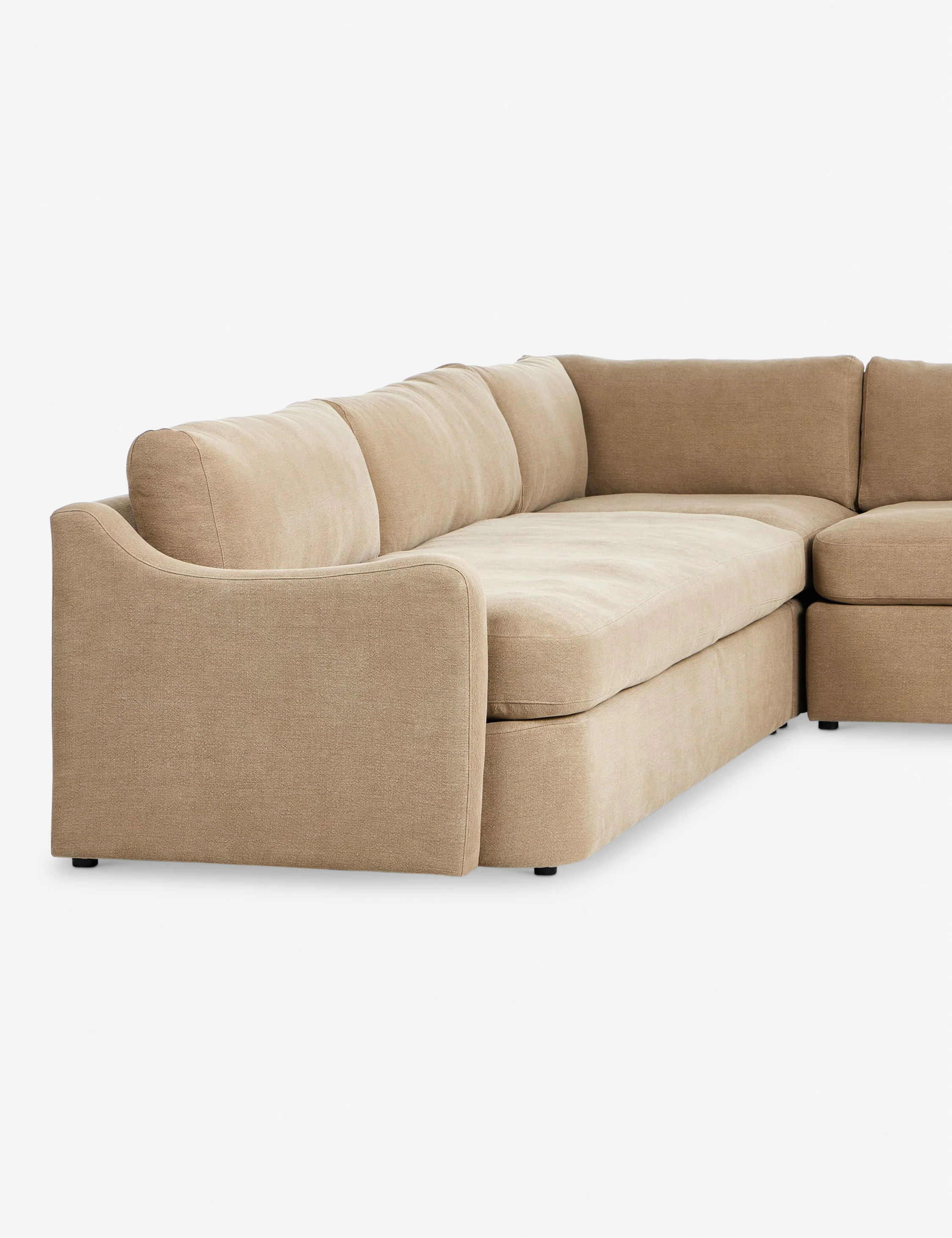 Linen Sectional Sofa Linen Sectional Sofa