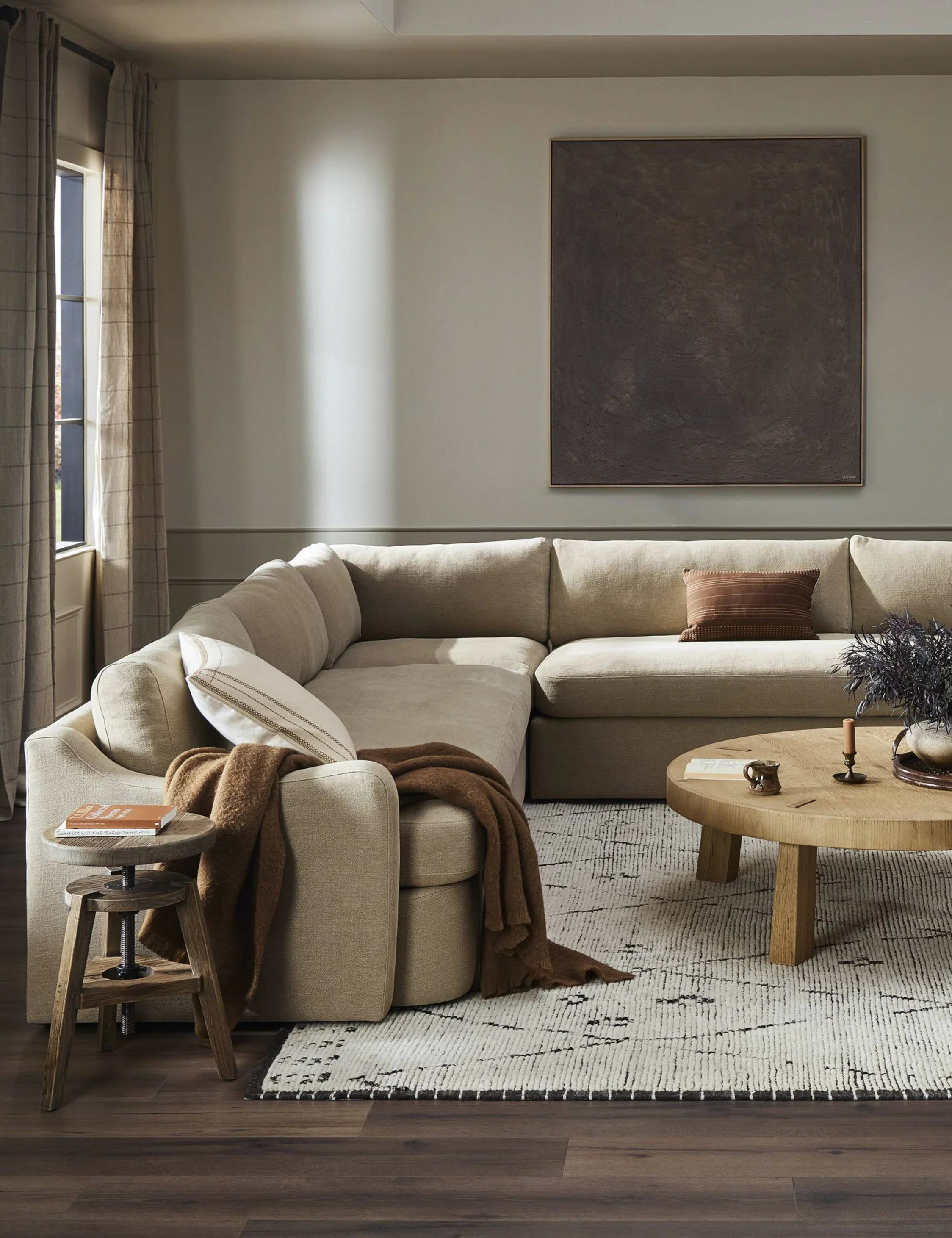 Linen Sectional Sofa Linen Sectional Sofa