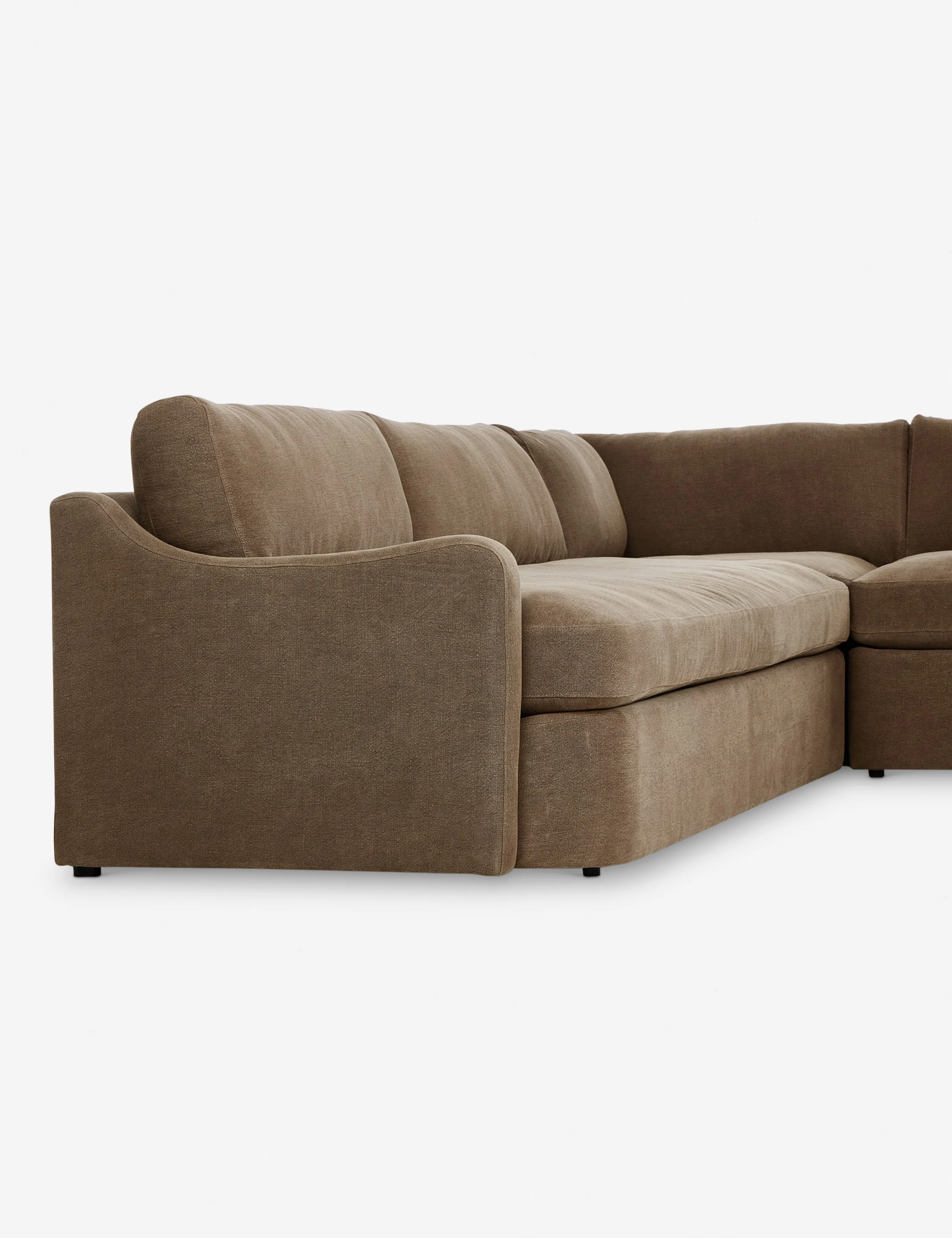 Linen Sectional Sofa Linen Sectional Sofa