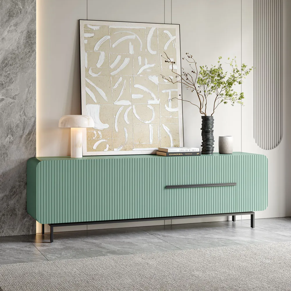 Modern Fluted TV Stand for 70-75 inch TVs Modern Fluted TV Stand for 70-75 inch TVs