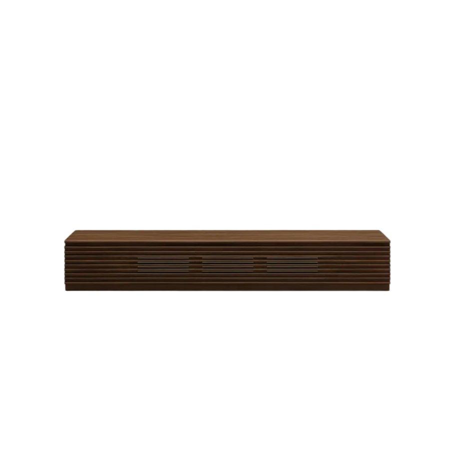 Minimalist Fluted TV Stand with Drawers