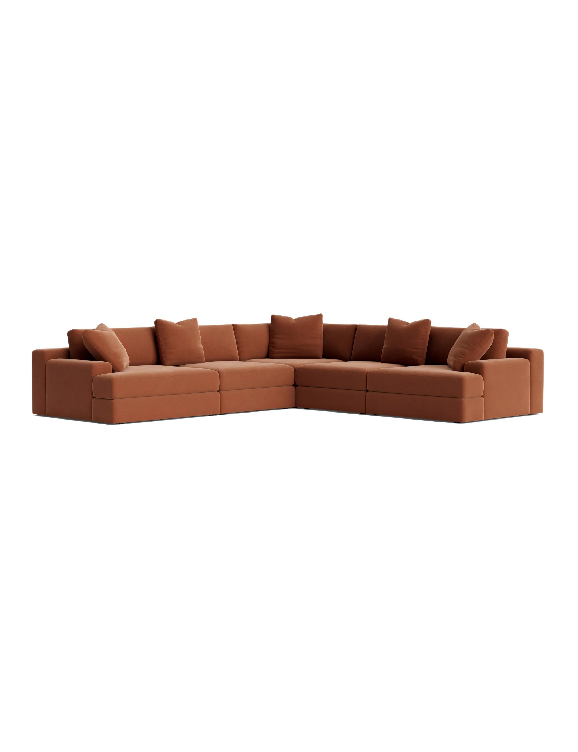 Soft Fabric Sectional Sofas Soft Fabric Sectional Sofas
