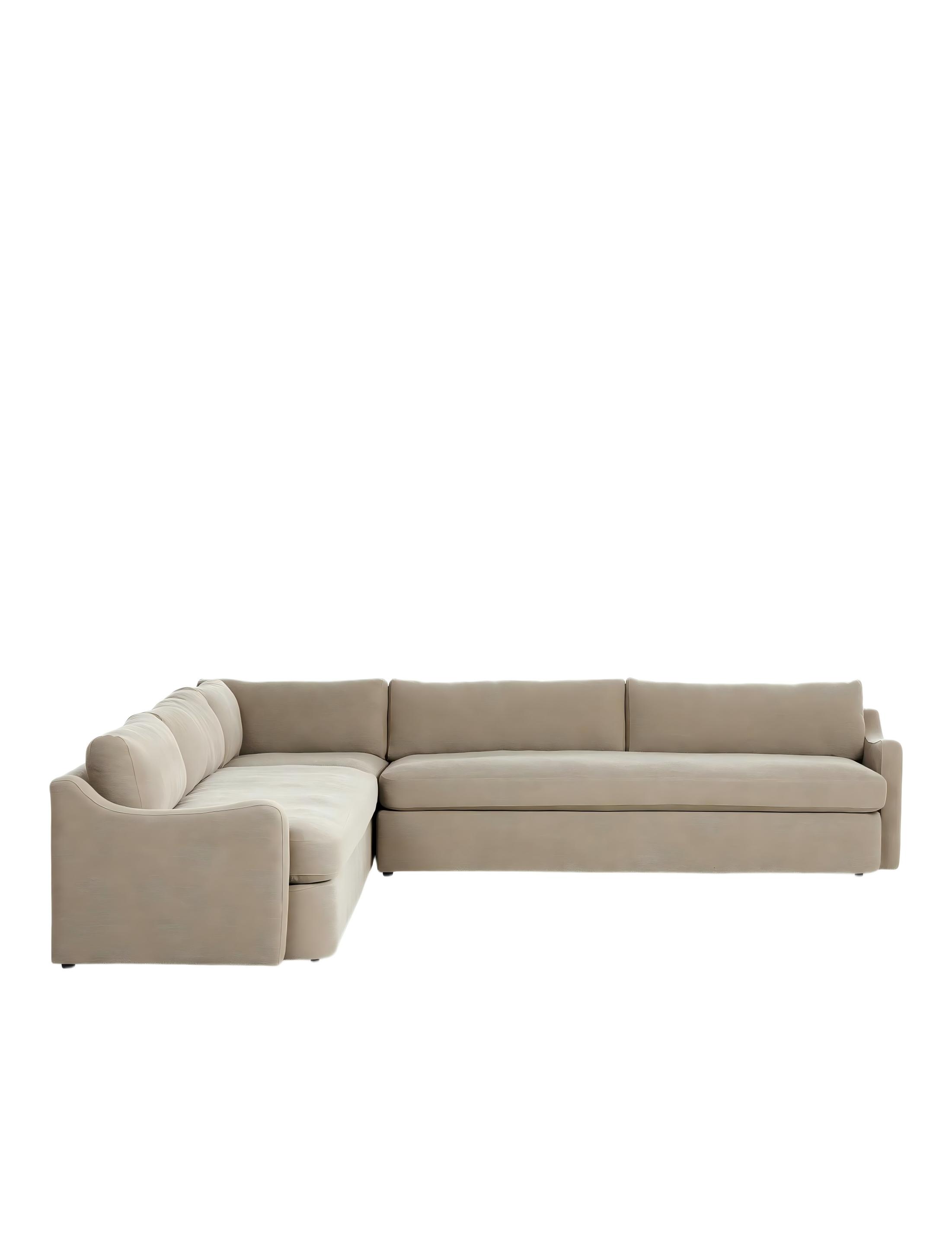 Linen Sectional Sofa Linen Sectional Sofa