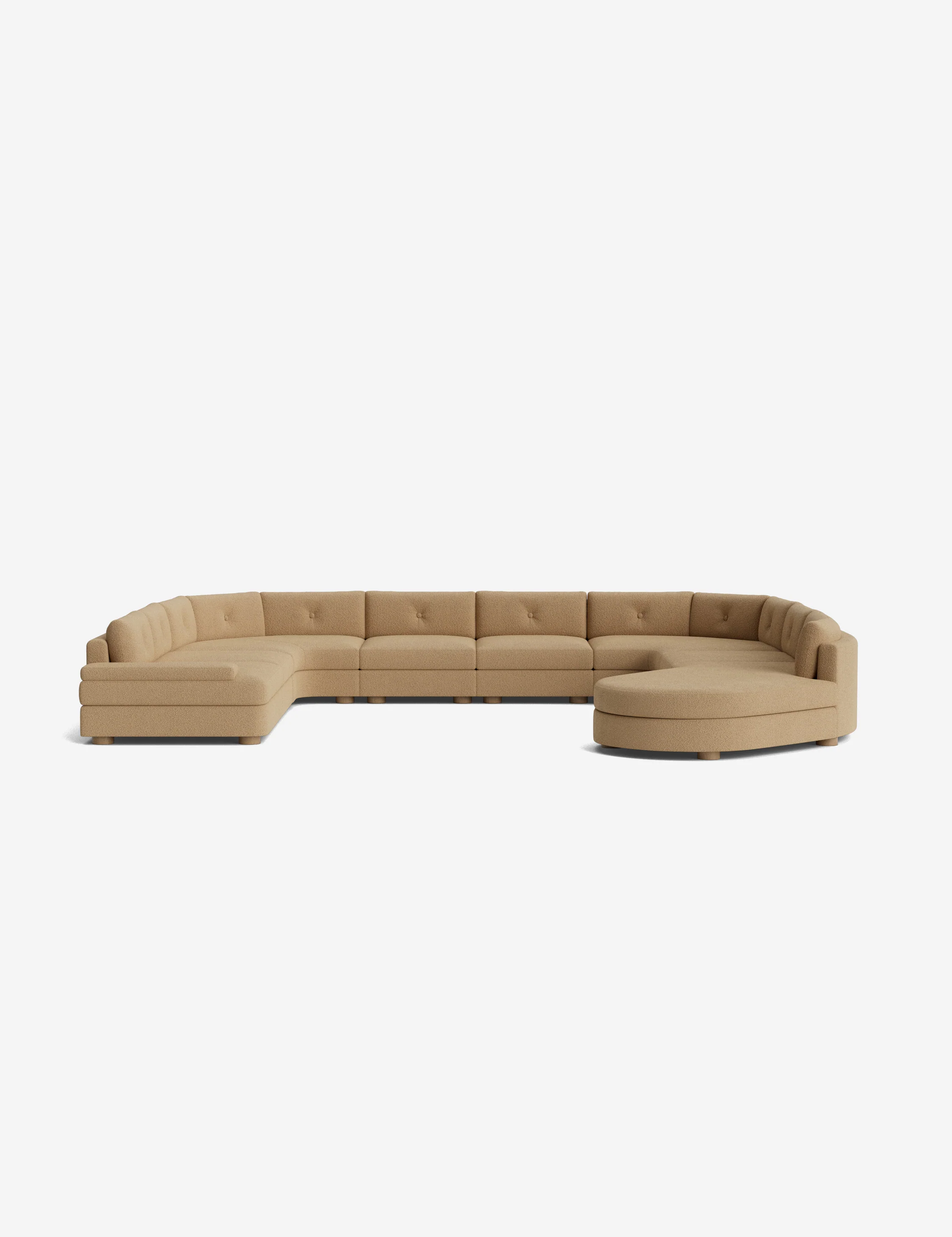 Blue Fabric Sectional Sofas