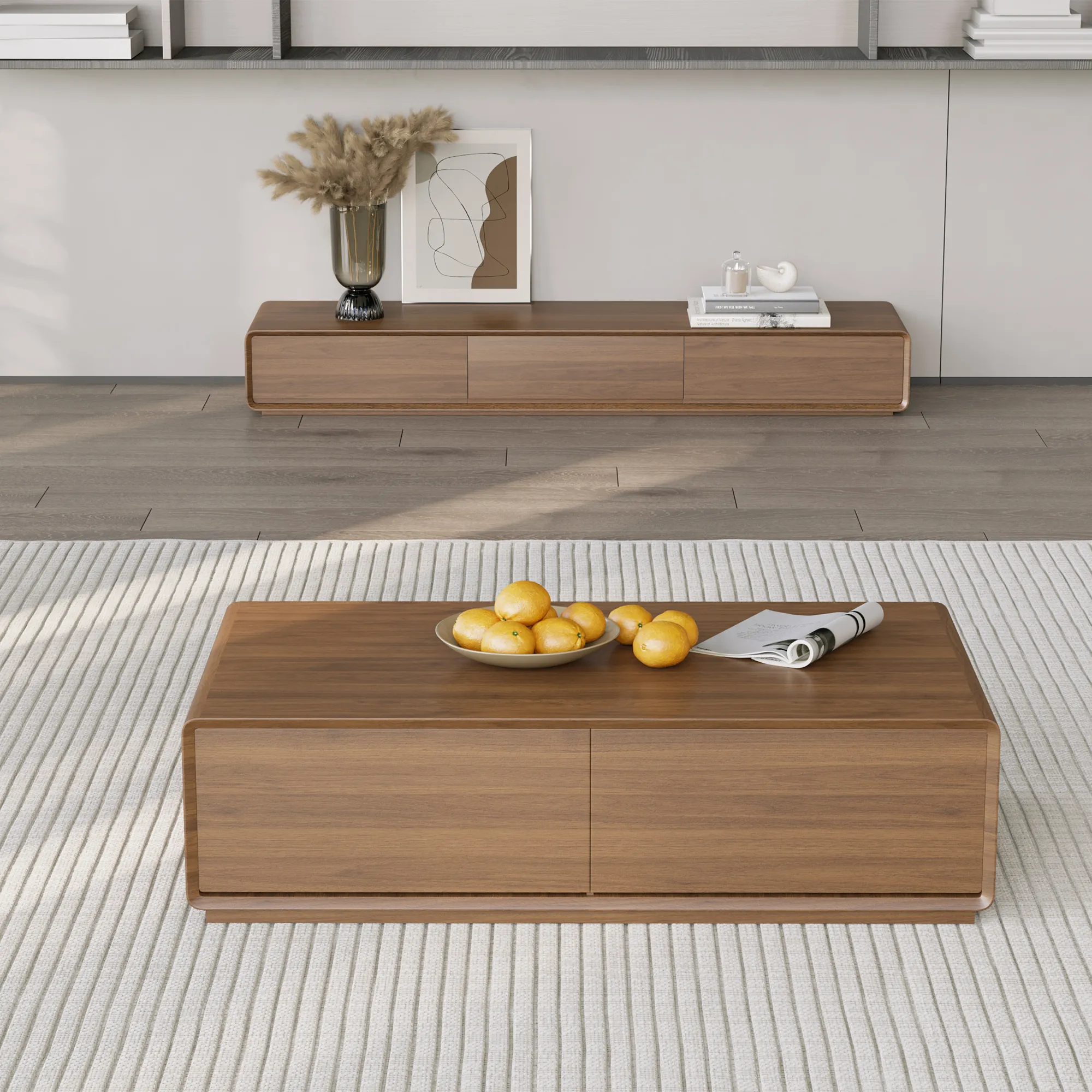 Modern Wood TV Stand Modern Wood TV Stand