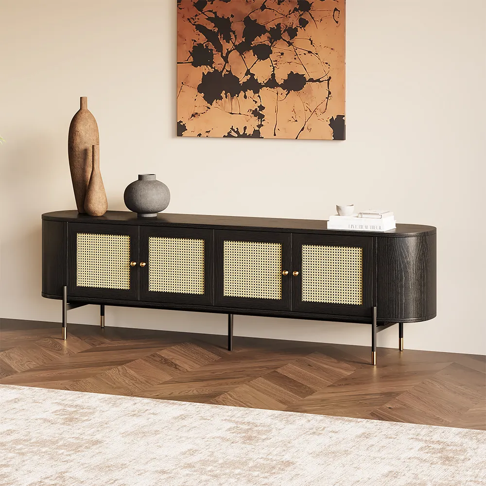 Modern Minimalist TV Stand with Legs