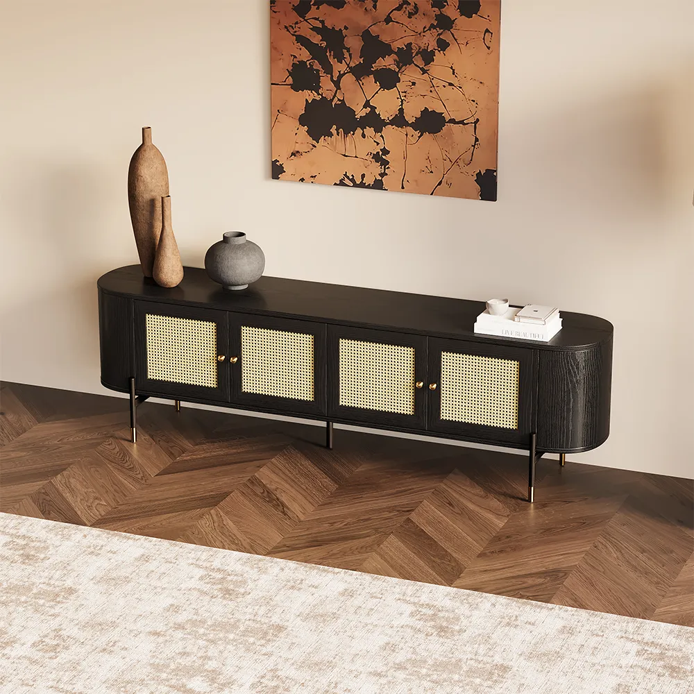 Modern Minimalist TV Stand with Legs