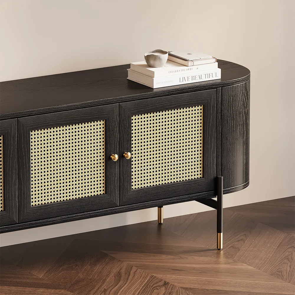 Modern Minimalist TV Stand with Legs