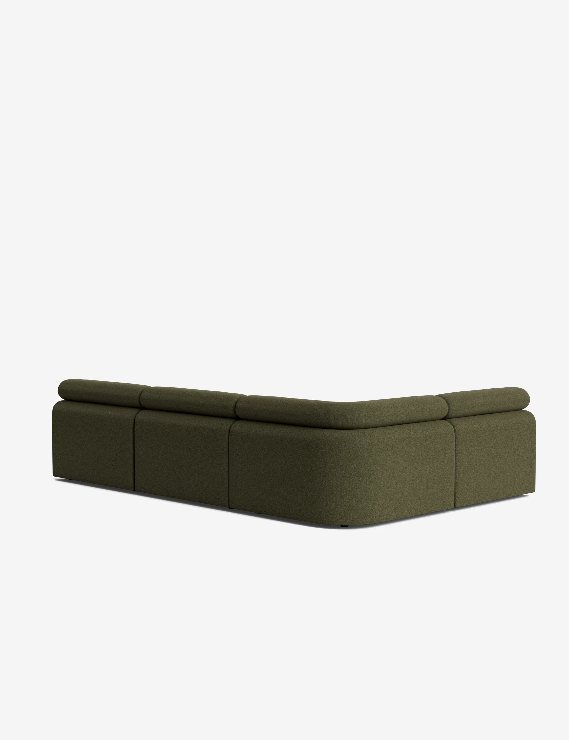 Boucle Velvet Corner Sofa Boucle Velvet Corner Sofa