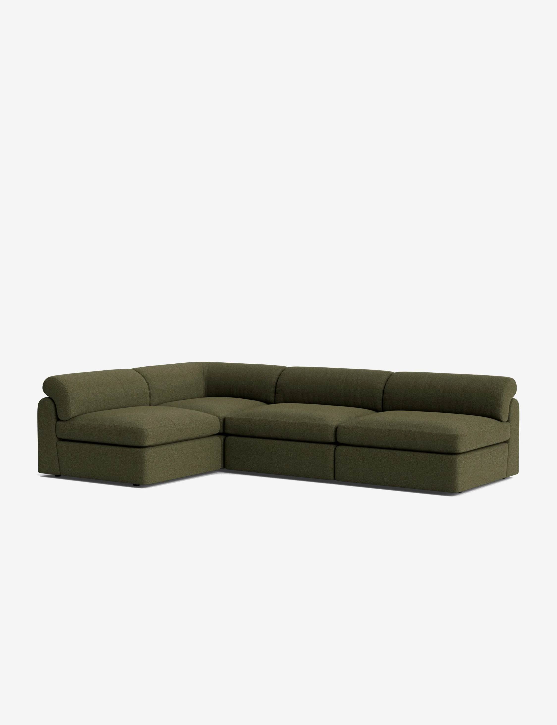 Boucle Velvet Corner Sofa Boucle Velvet Corner Sofa