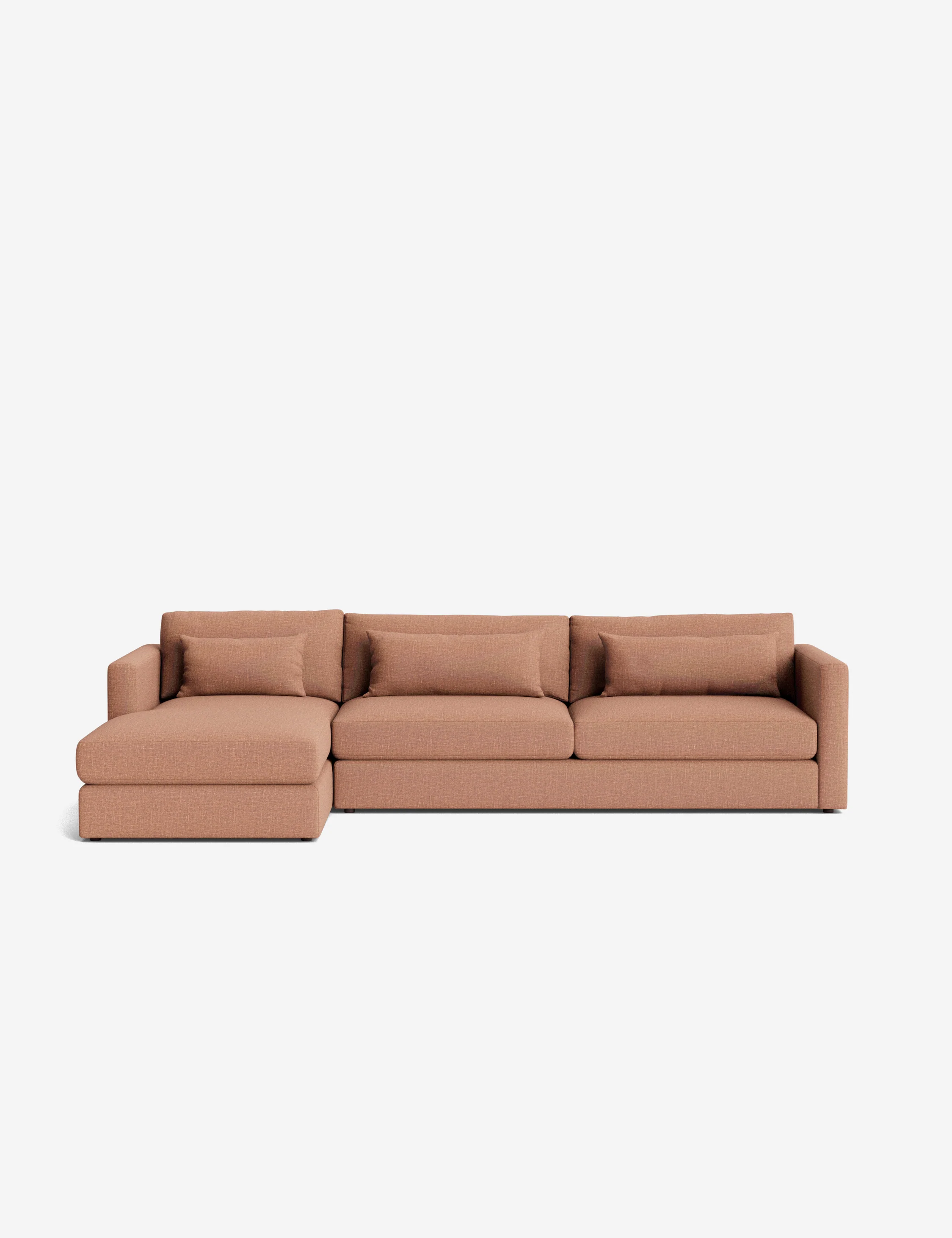 Purple Fabric Reclining Sectional Sofa