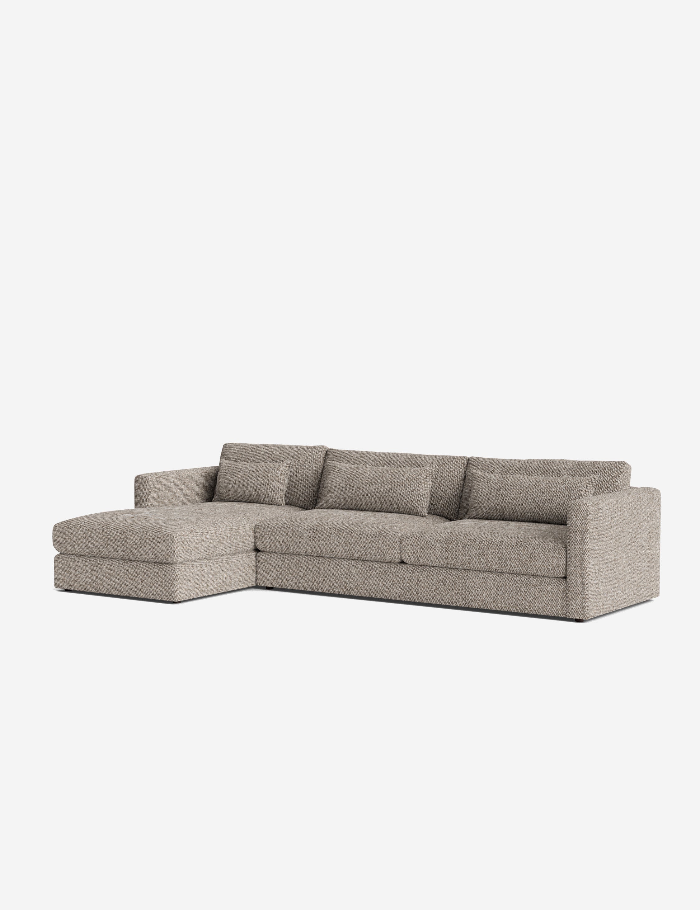Purple Fabric Reclining Sectional Sofa