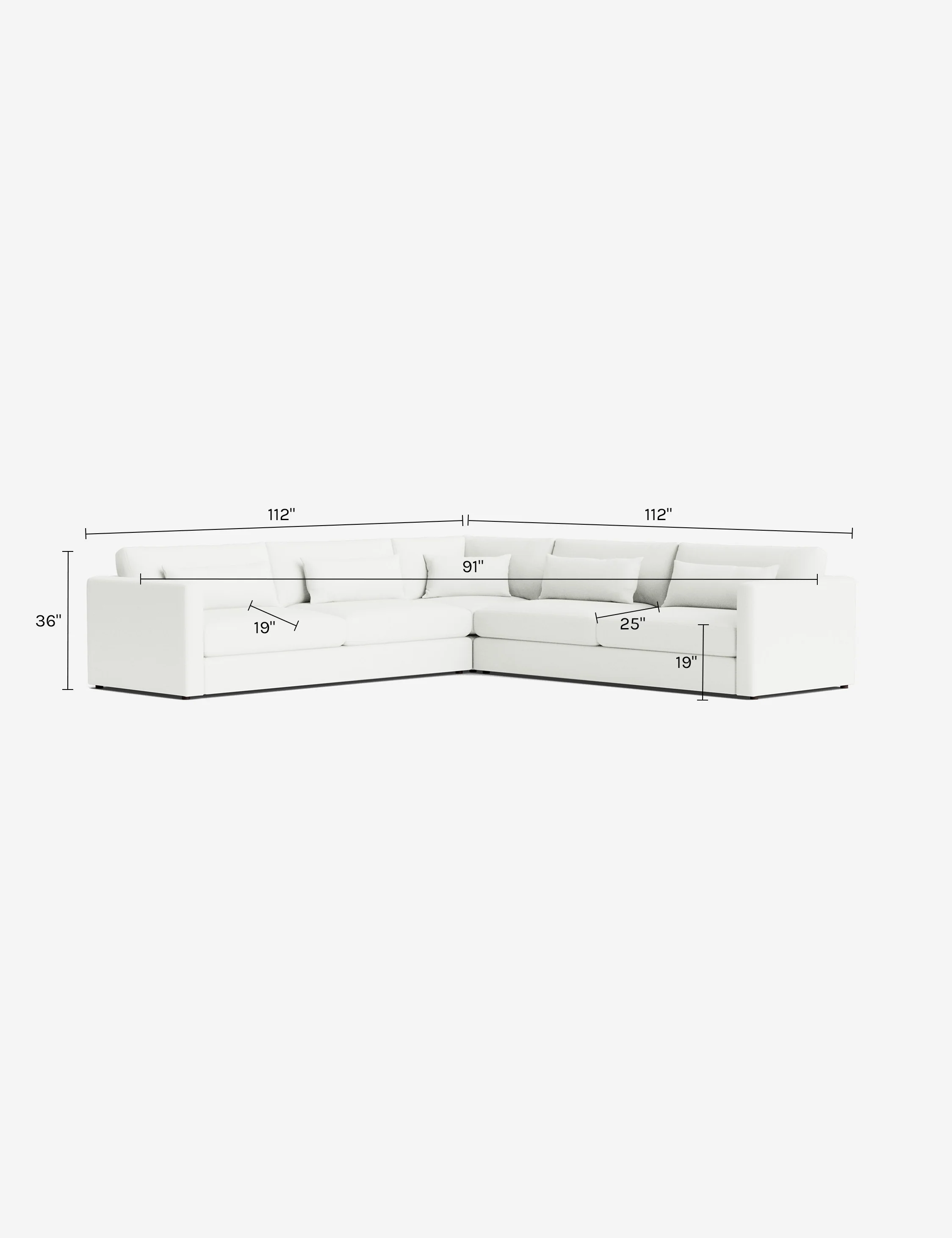 Weaves Corner Sectional Sofa