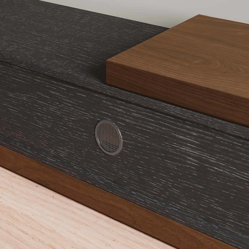Modern Extendable Black TV Stand