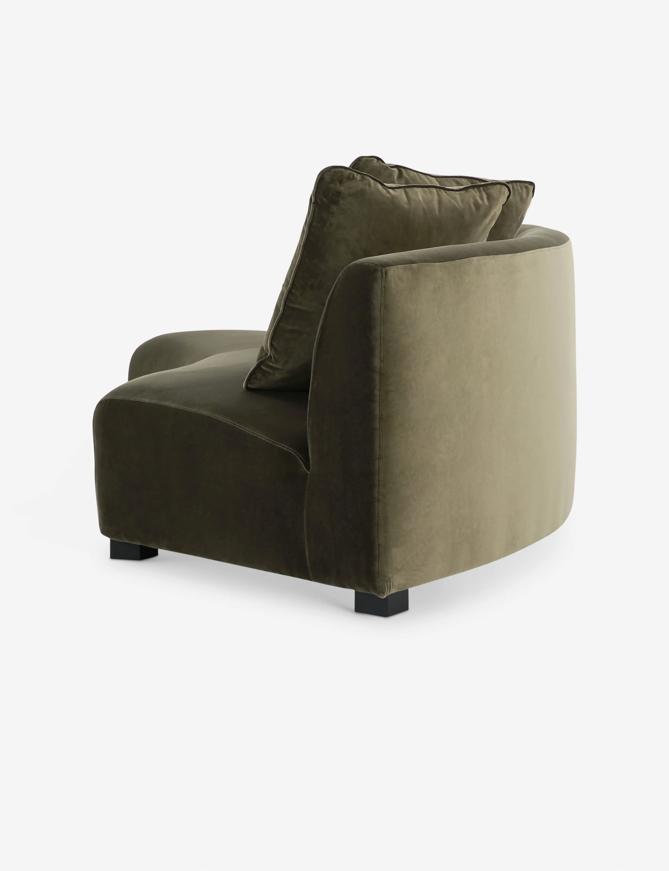2-Piece Modern Curved Sectional Sofa 2-Piece Modern Curved Sectional Sofa