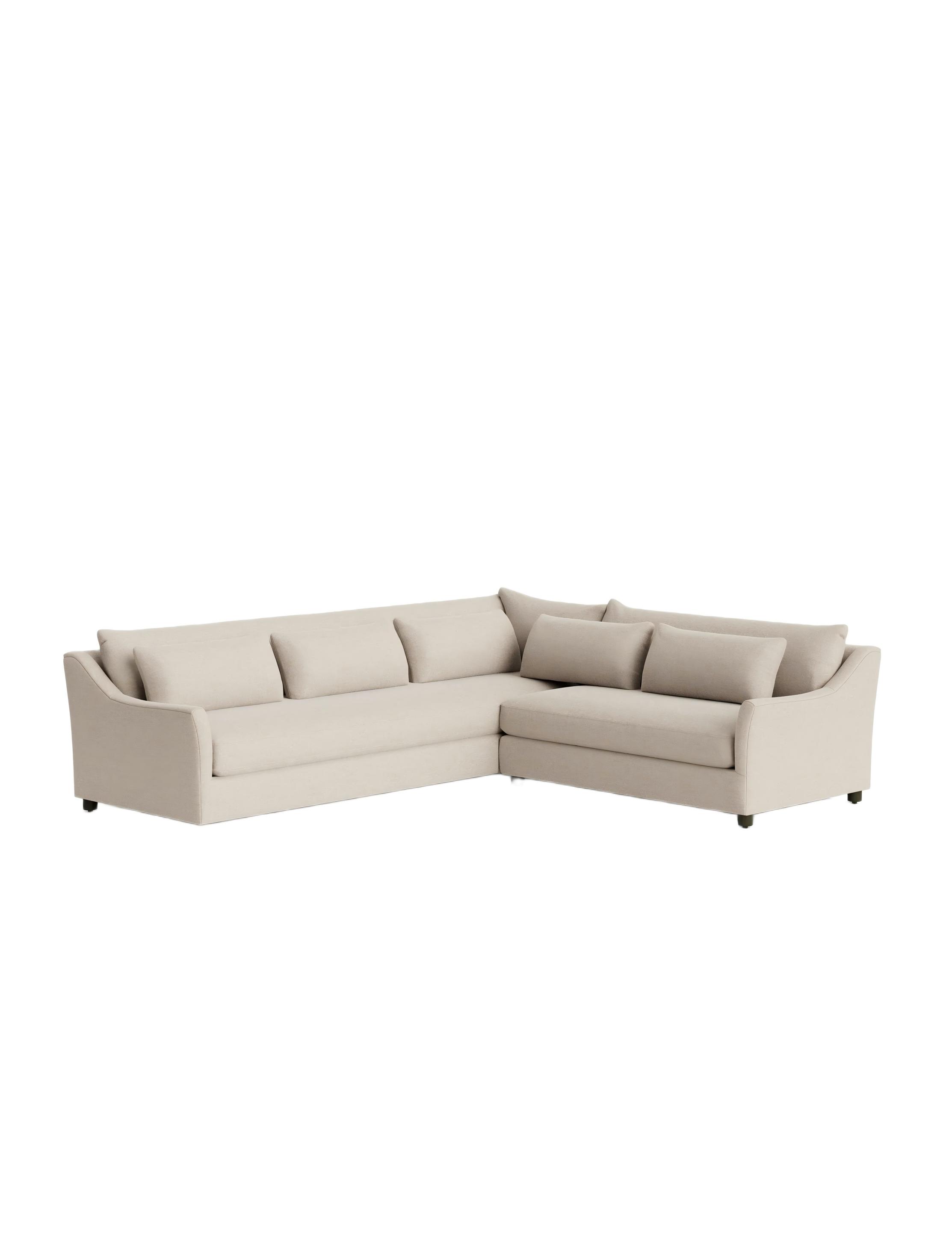 Cotton Corner Sectional Sofa Cotton Corner Sectional Sofa