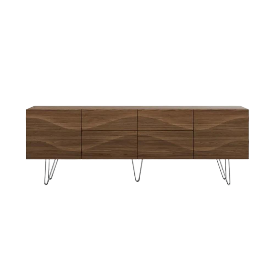 Modern TV Stand with Hairpin Legs