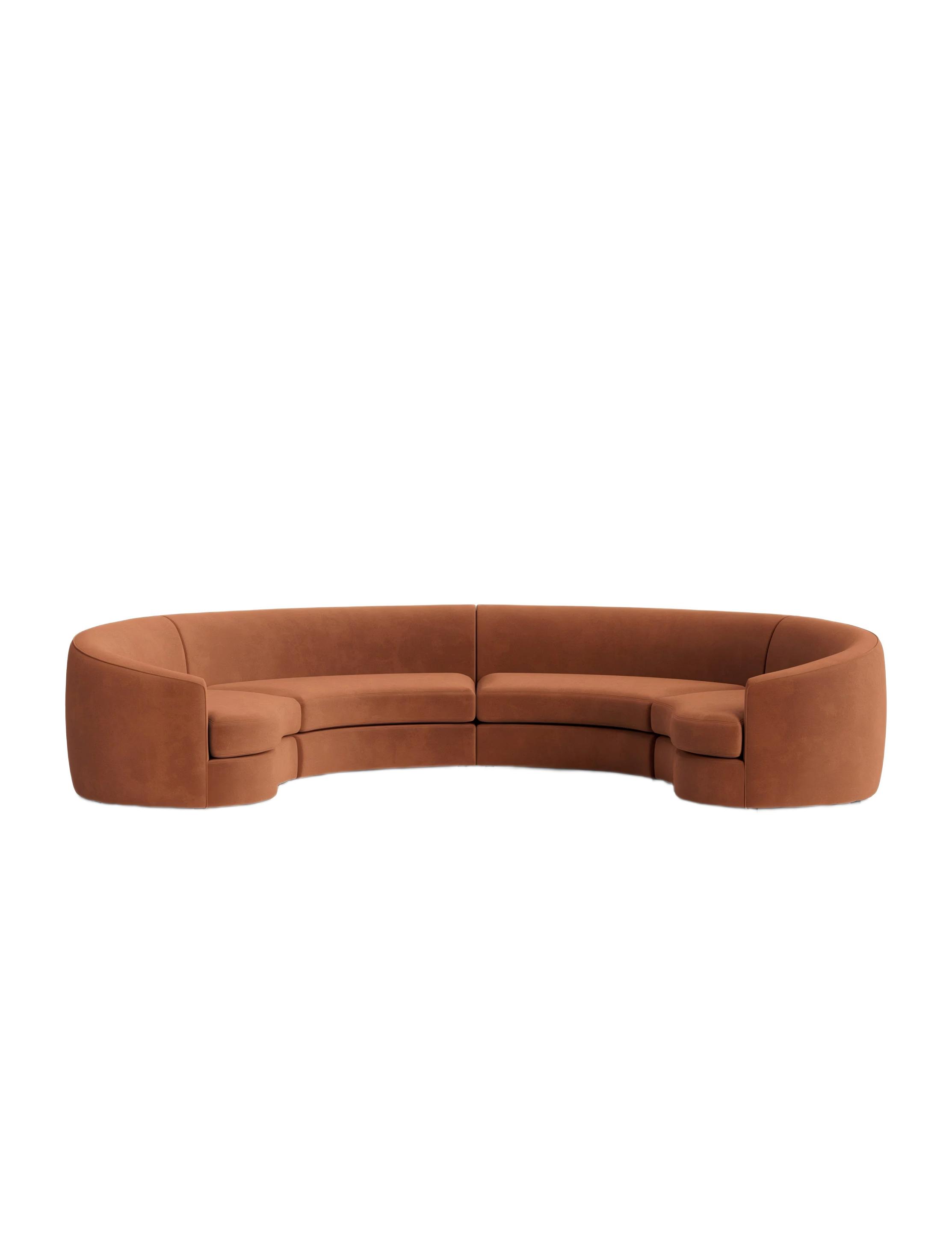 Modular Curved Sectional Sofa Modular Curved Sectional Sofa