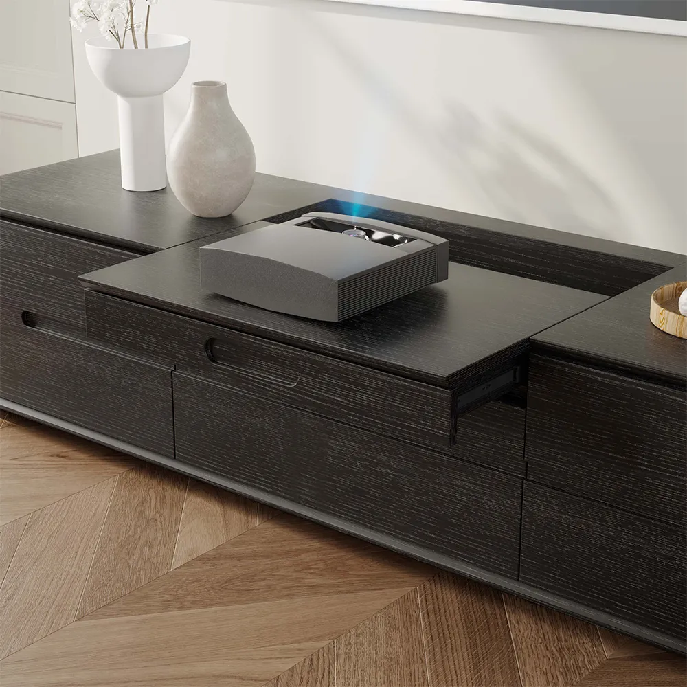 Modern Black TV Stand for Projector Modern Black TV Stand for Projector