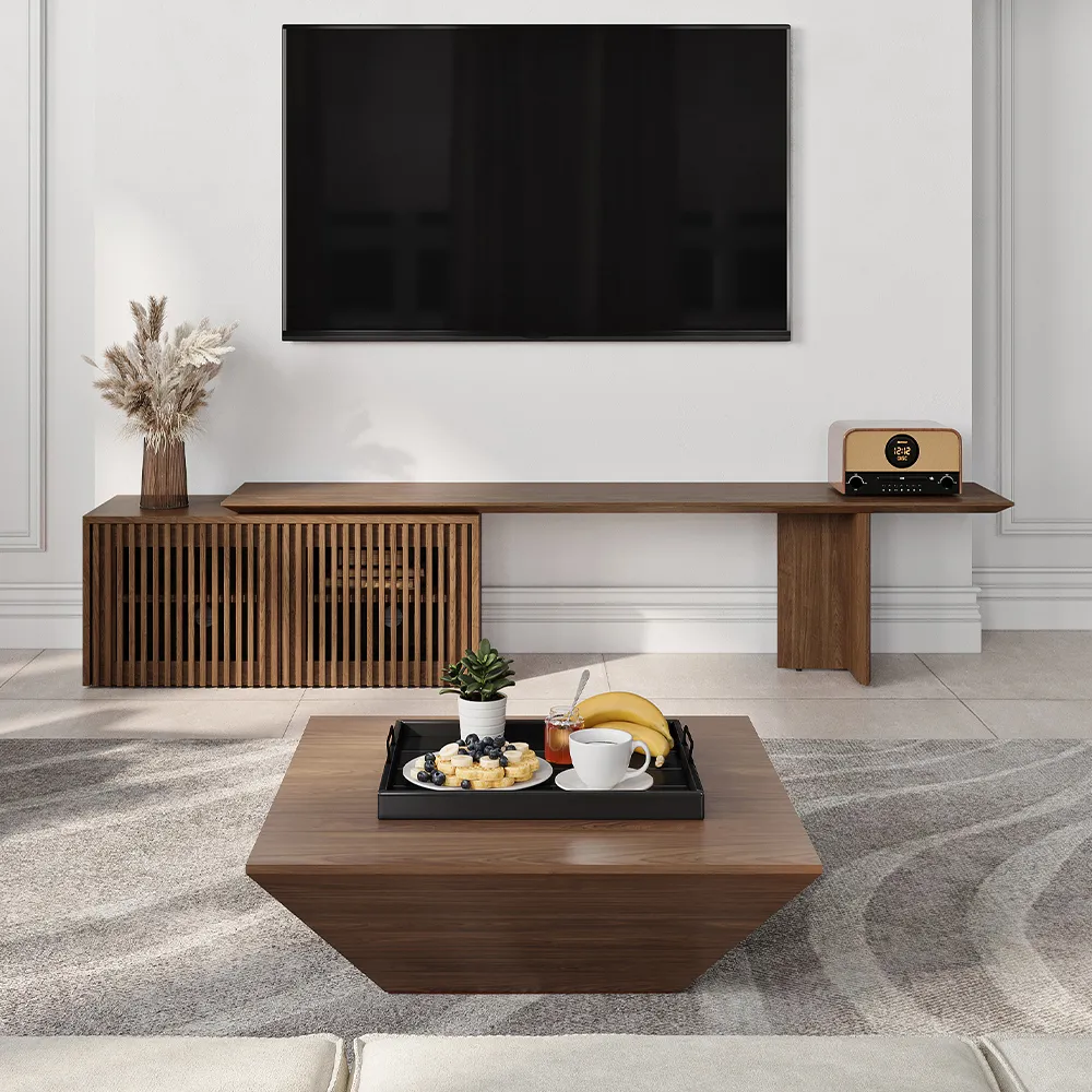 VISION-Modern Wood Extendable TV Stand VISION-Modern Wood Extendable TV Stand