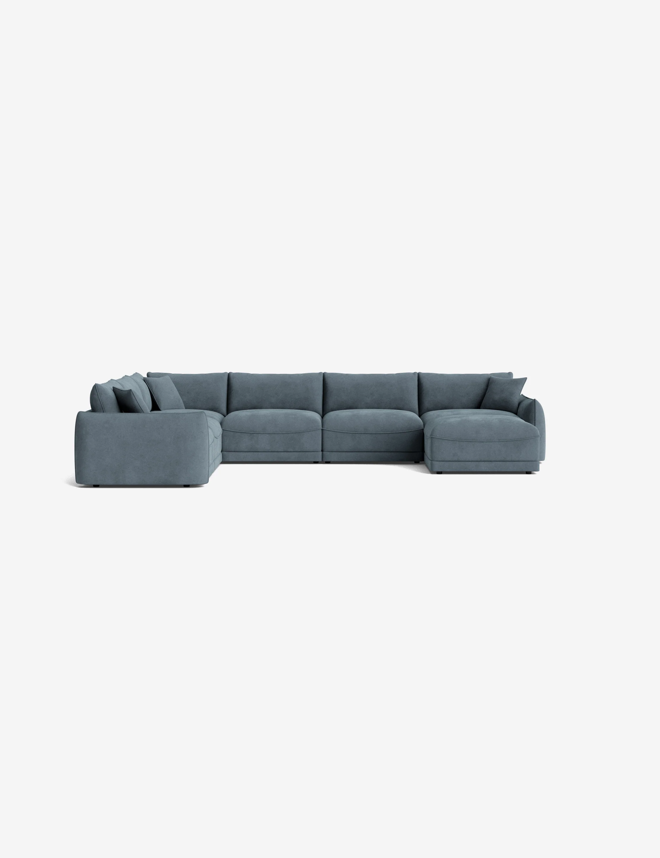 Modular Corner Sectional Sofa With Ottoman Modular Corner Sectional Sofa With Ottoman