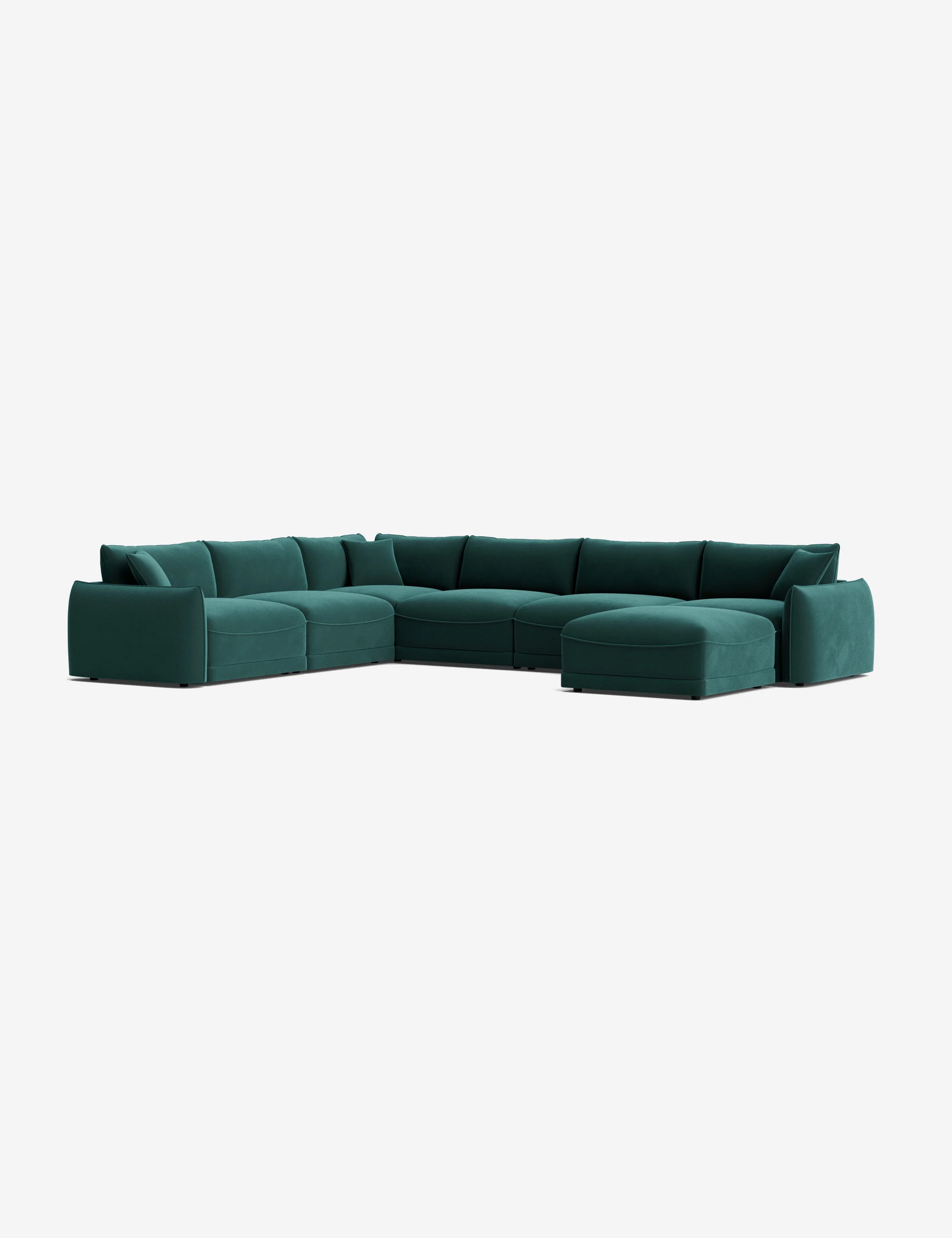 Modular Corner Sectional Sofa With Ottoman Modular Corner Sectional Sofa With Ottoman