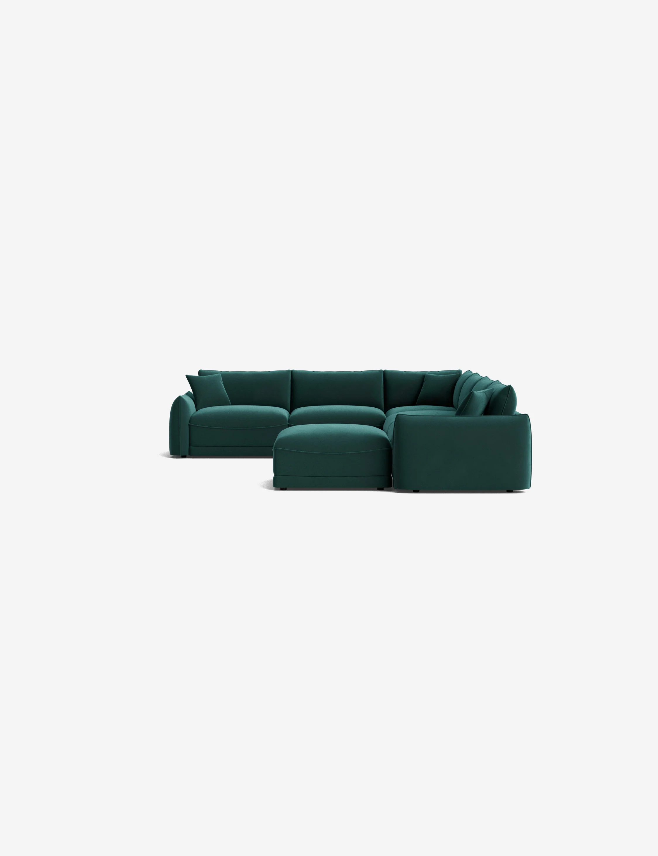 Modular Corner Sectional Sofa With Ottoman Modular Corner Sectional Sofa With Ottoman