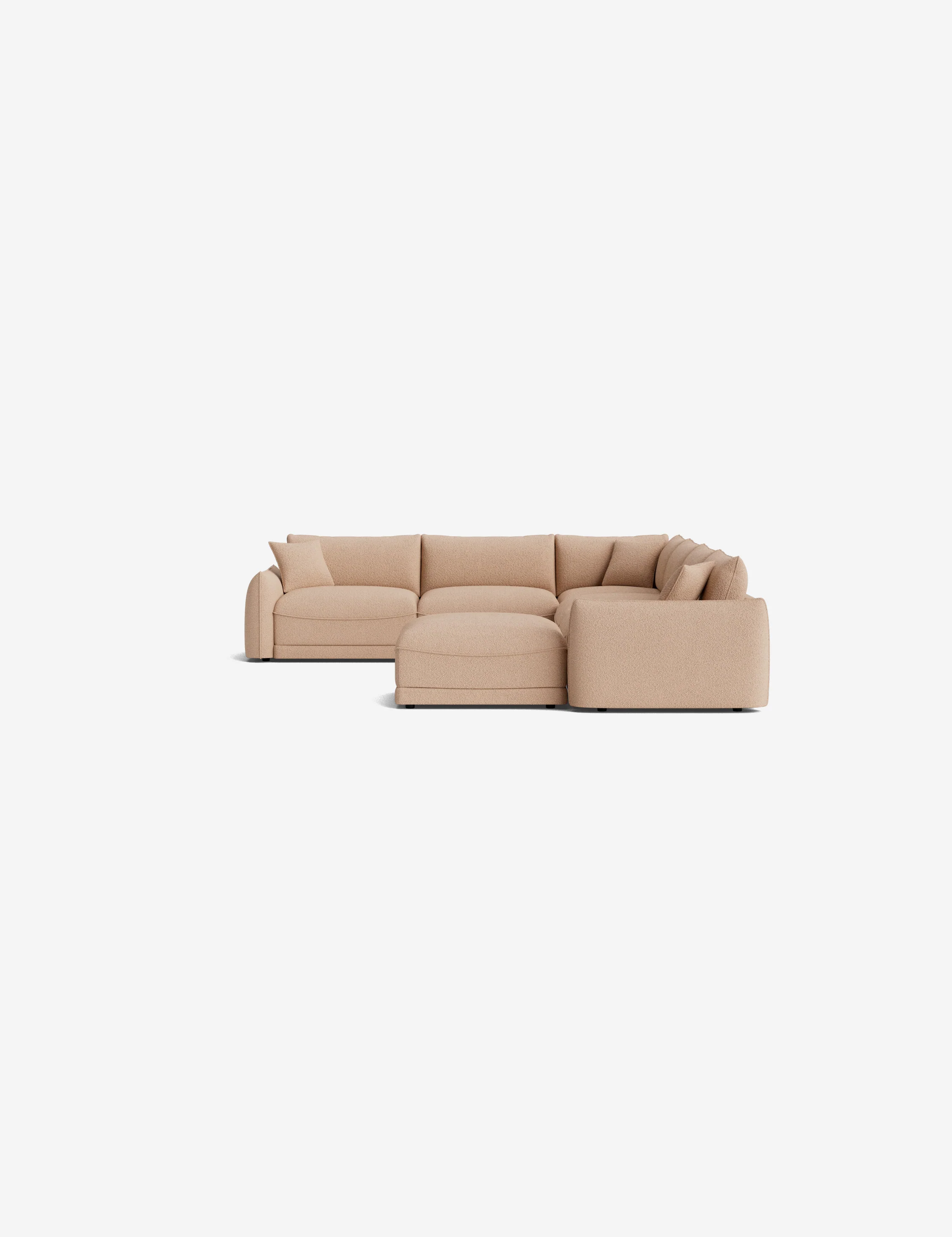 Modular Corner Sectional Sofa With Ottoman Modular Corner Sectional Sofa With Ottoman