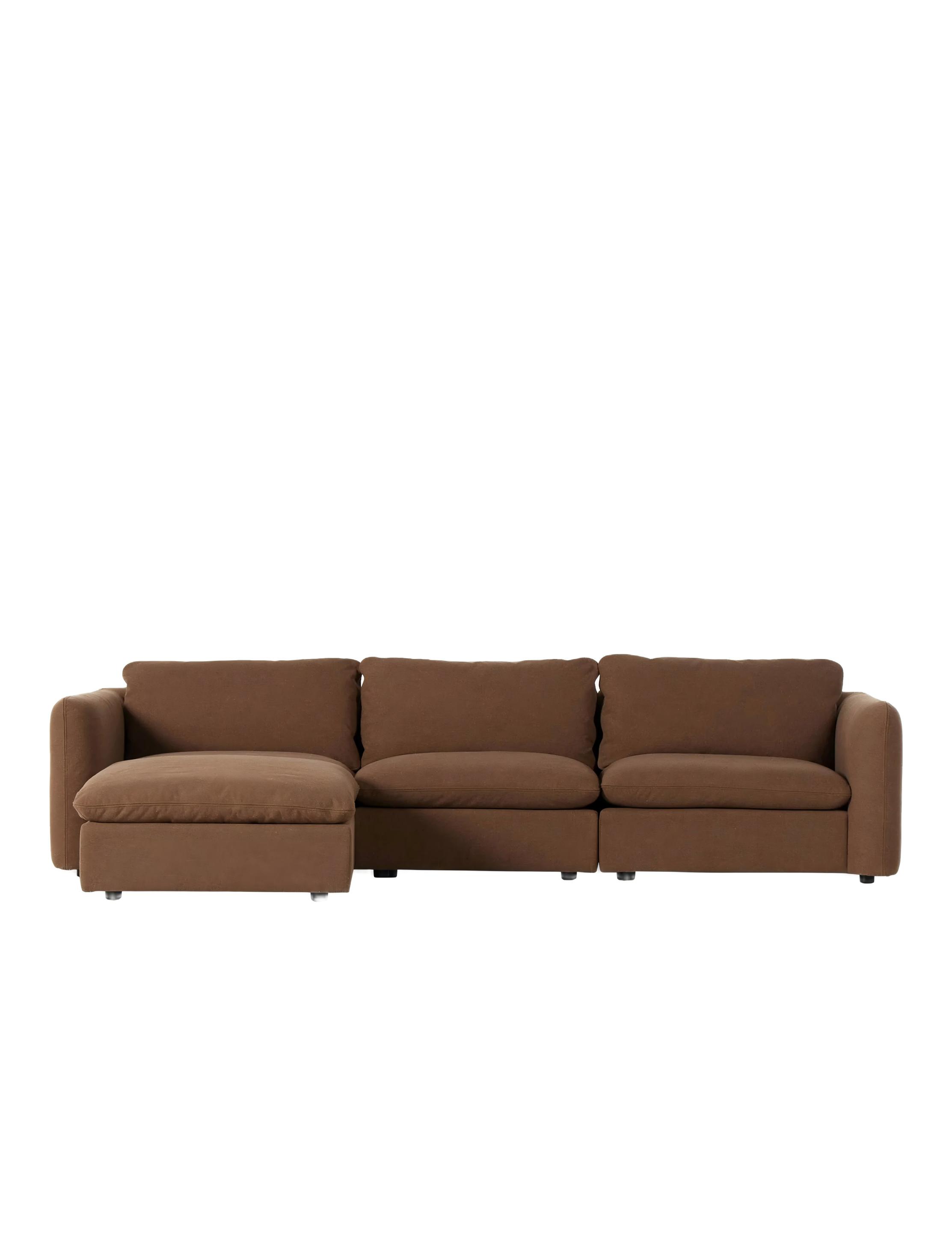 Sectional Sofa With Ottoman