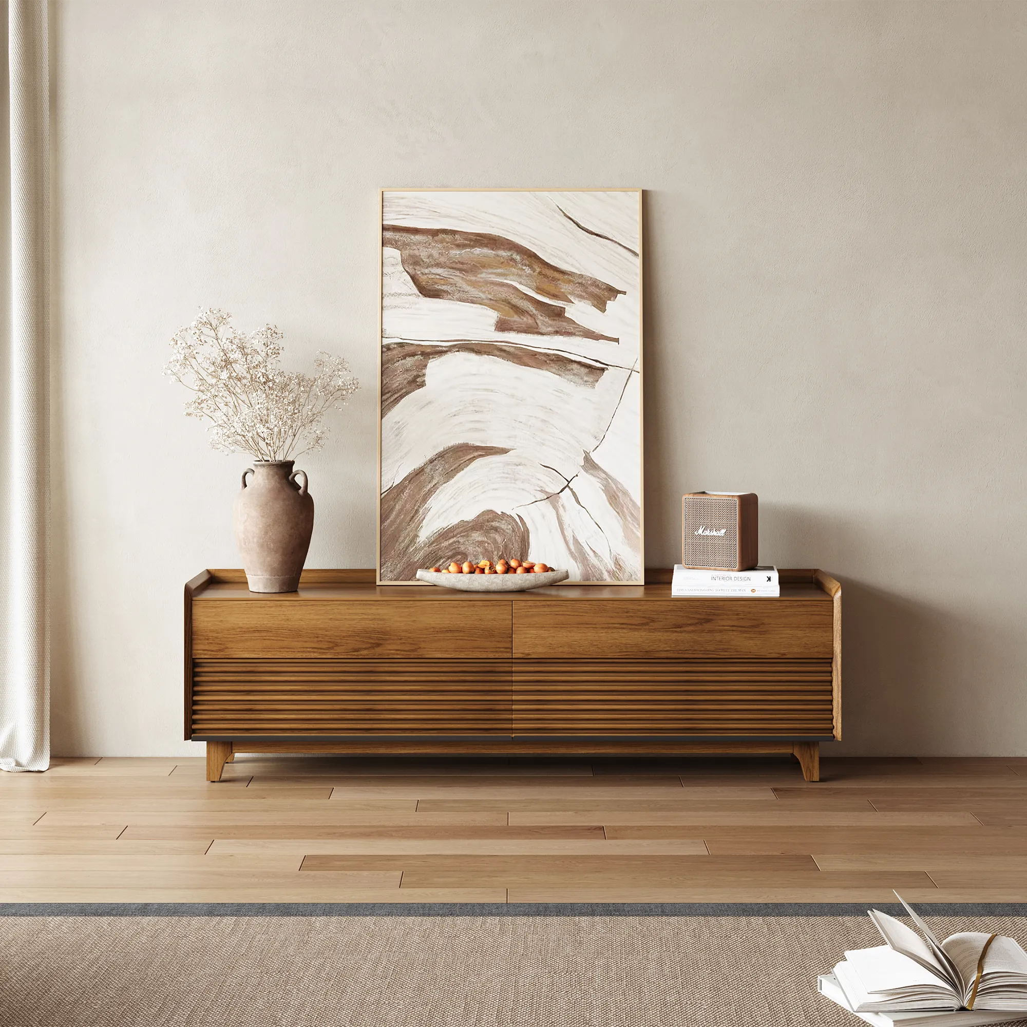 Mid-Century Modern TV Stand