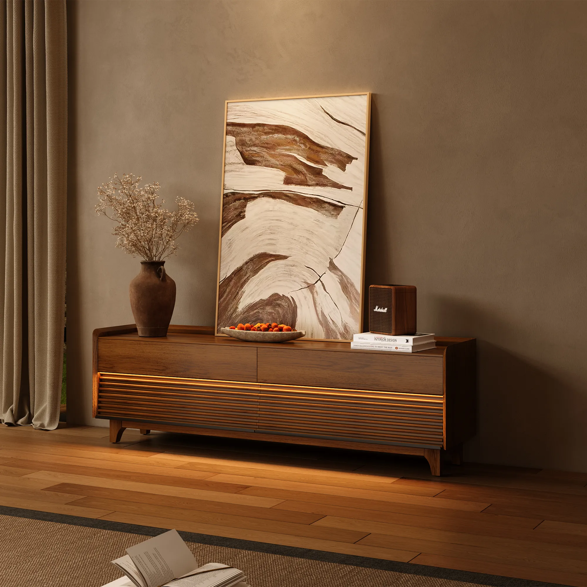 Mid-Century Modern TV Stand