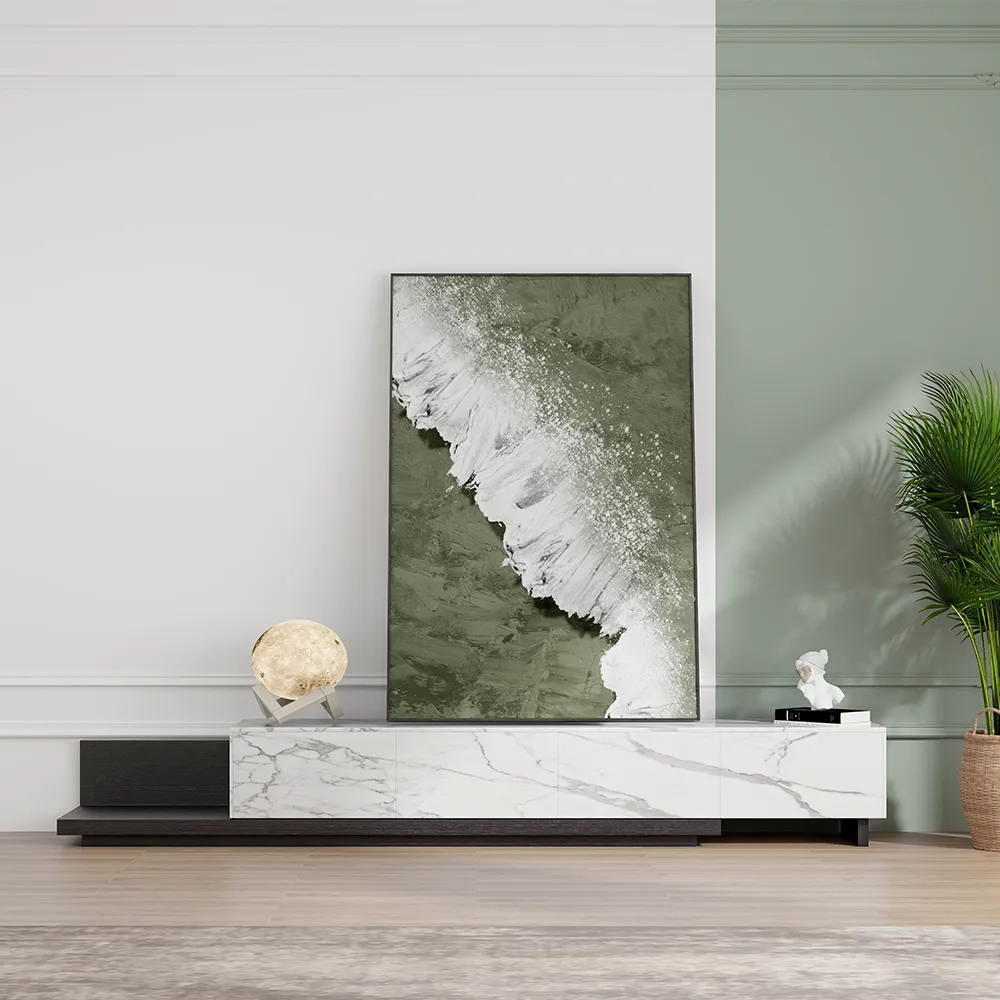 Modern Light Luxury Retractable TV Stand Modern Light Luxury Retractable TV Stand