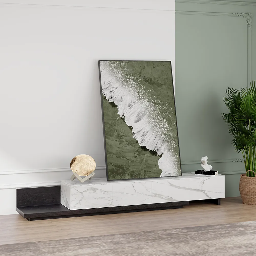 2026051Modern Light Luxury Retractable TV Stand401473996 Modern Light Luxury Retractable TV Stand