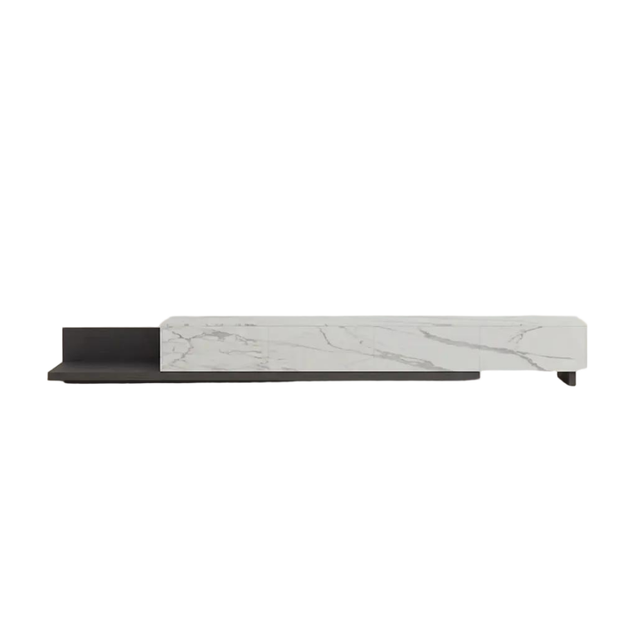 Modern Light Luxury Retractable TV Stand