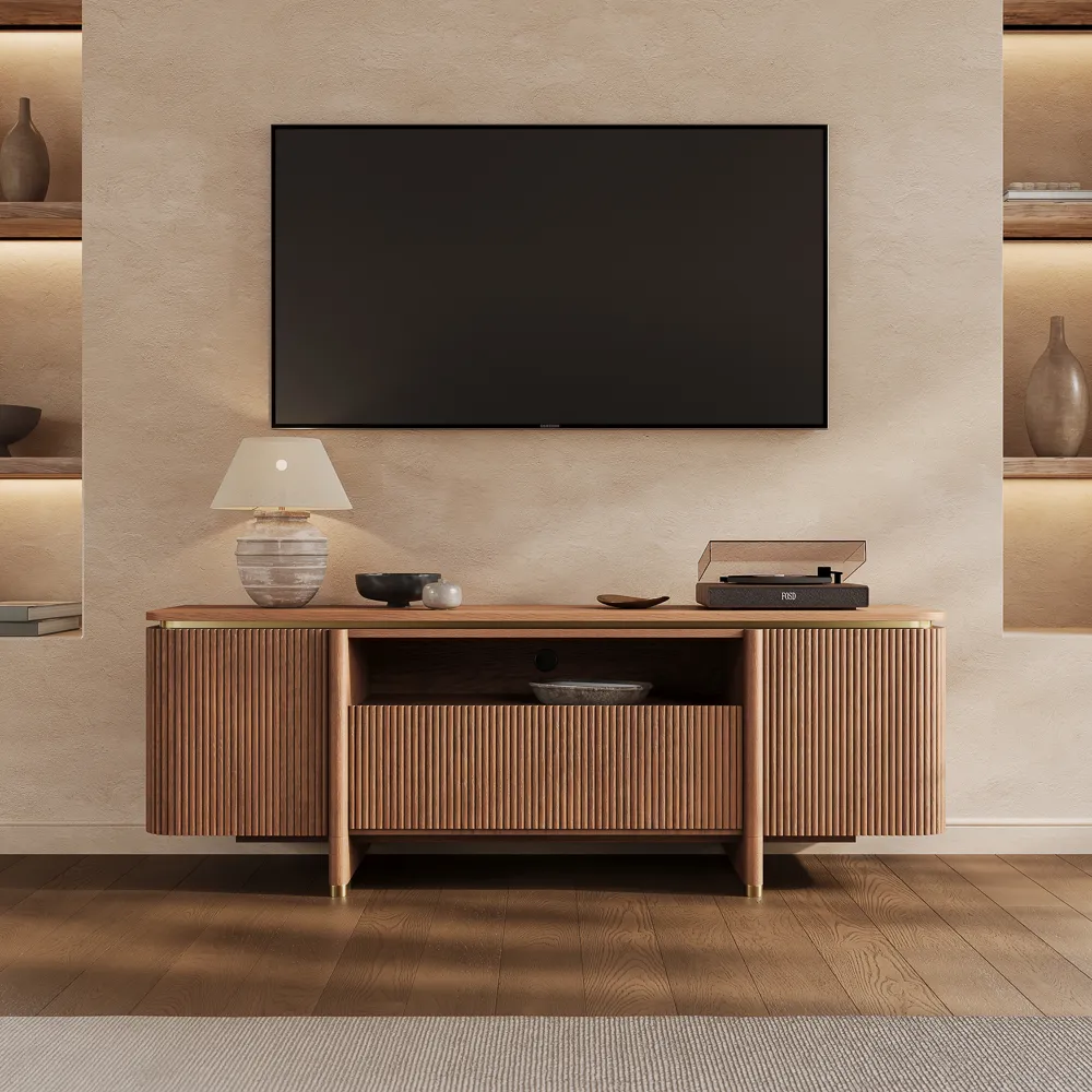 2026051401542123 Mid-Century Modern Fluted TV Stand with Matte Metal Accents