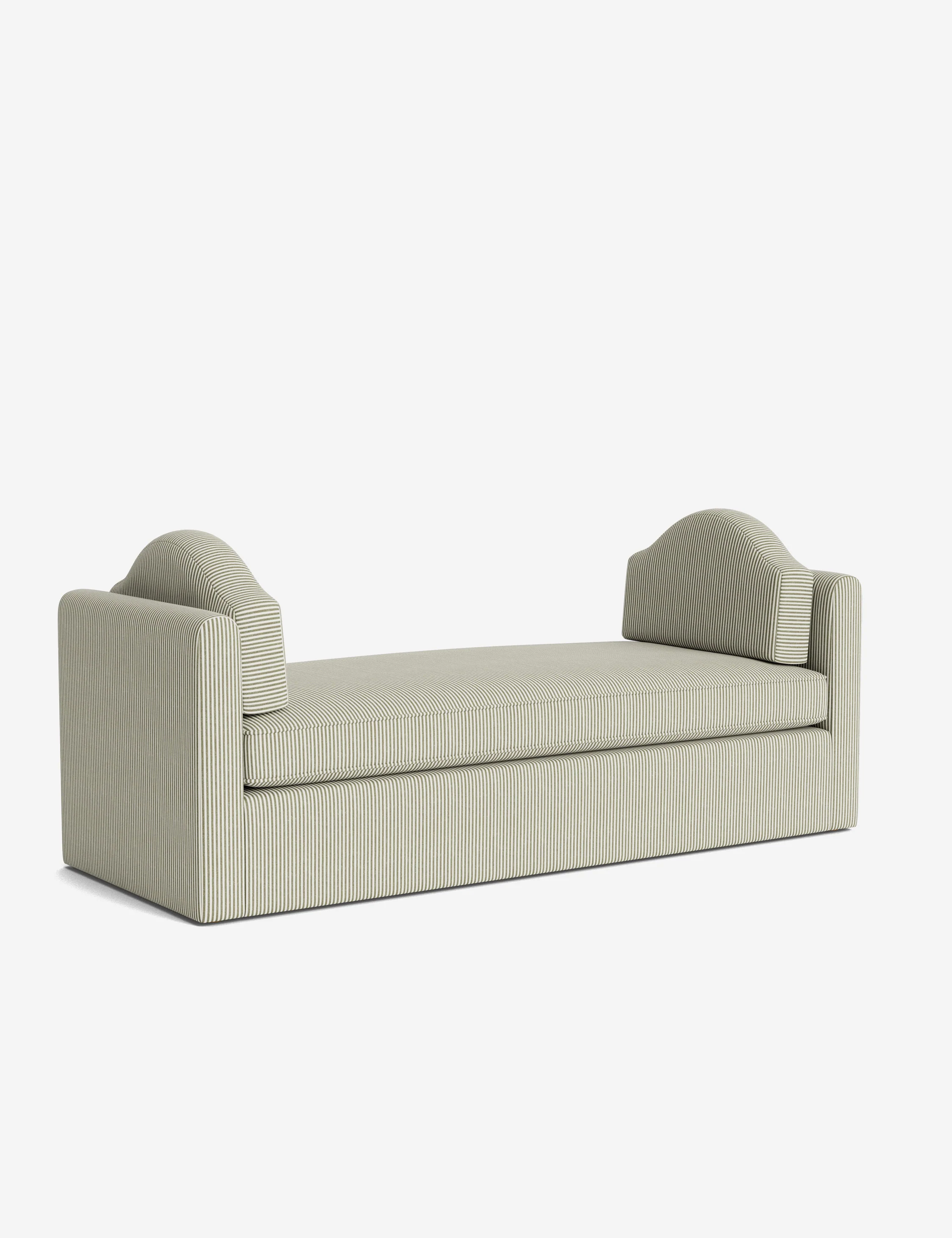 Blue Fabric Bench Blue Fabric Bench