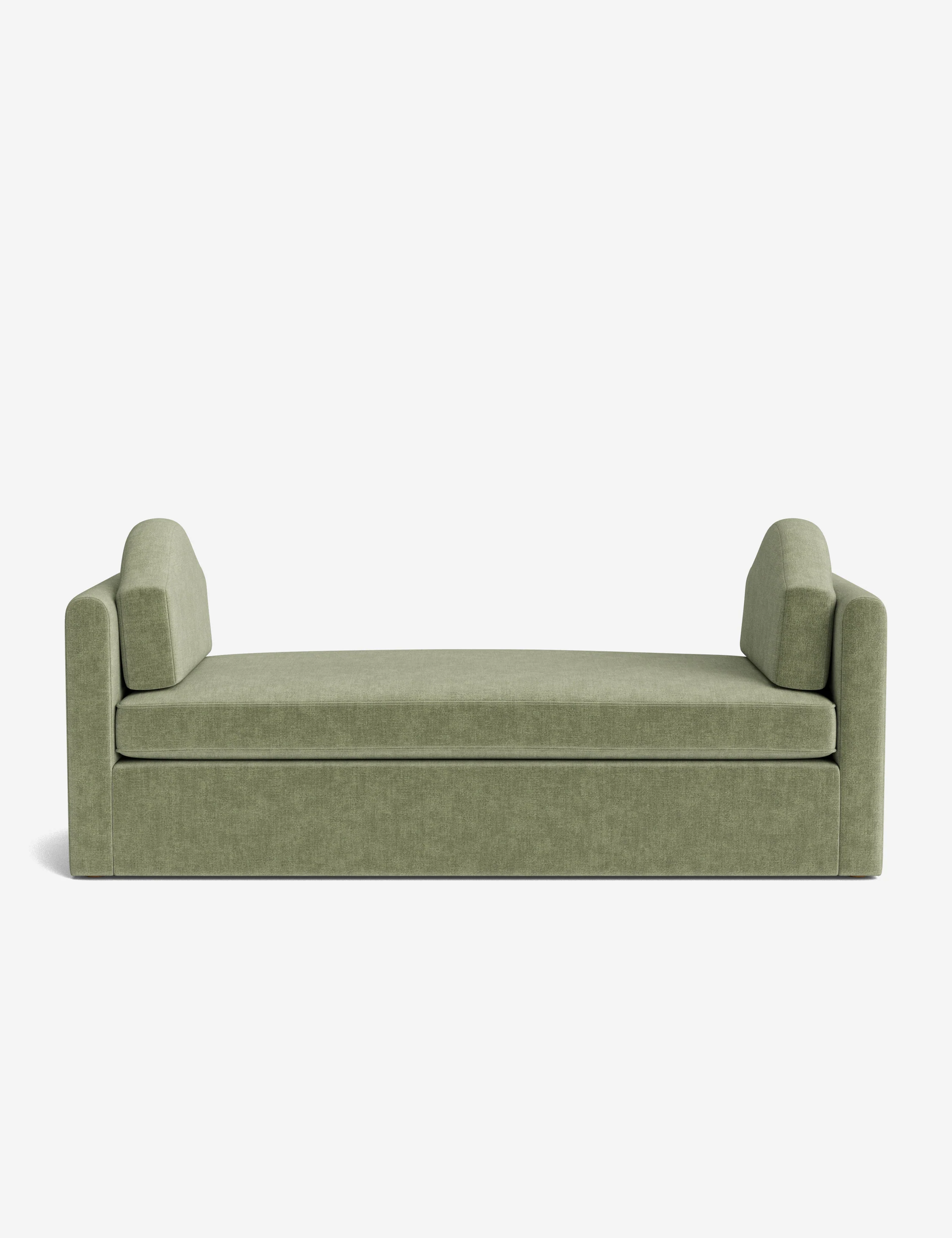 Blue Fabric Bench Blue Fabric Bench