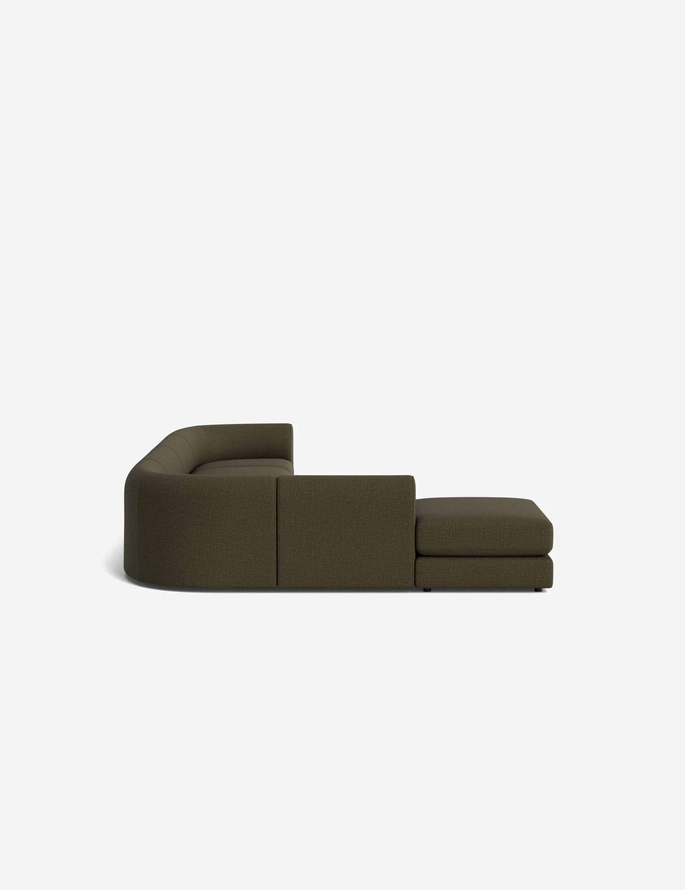Green Modular Corner Sectional Sofa