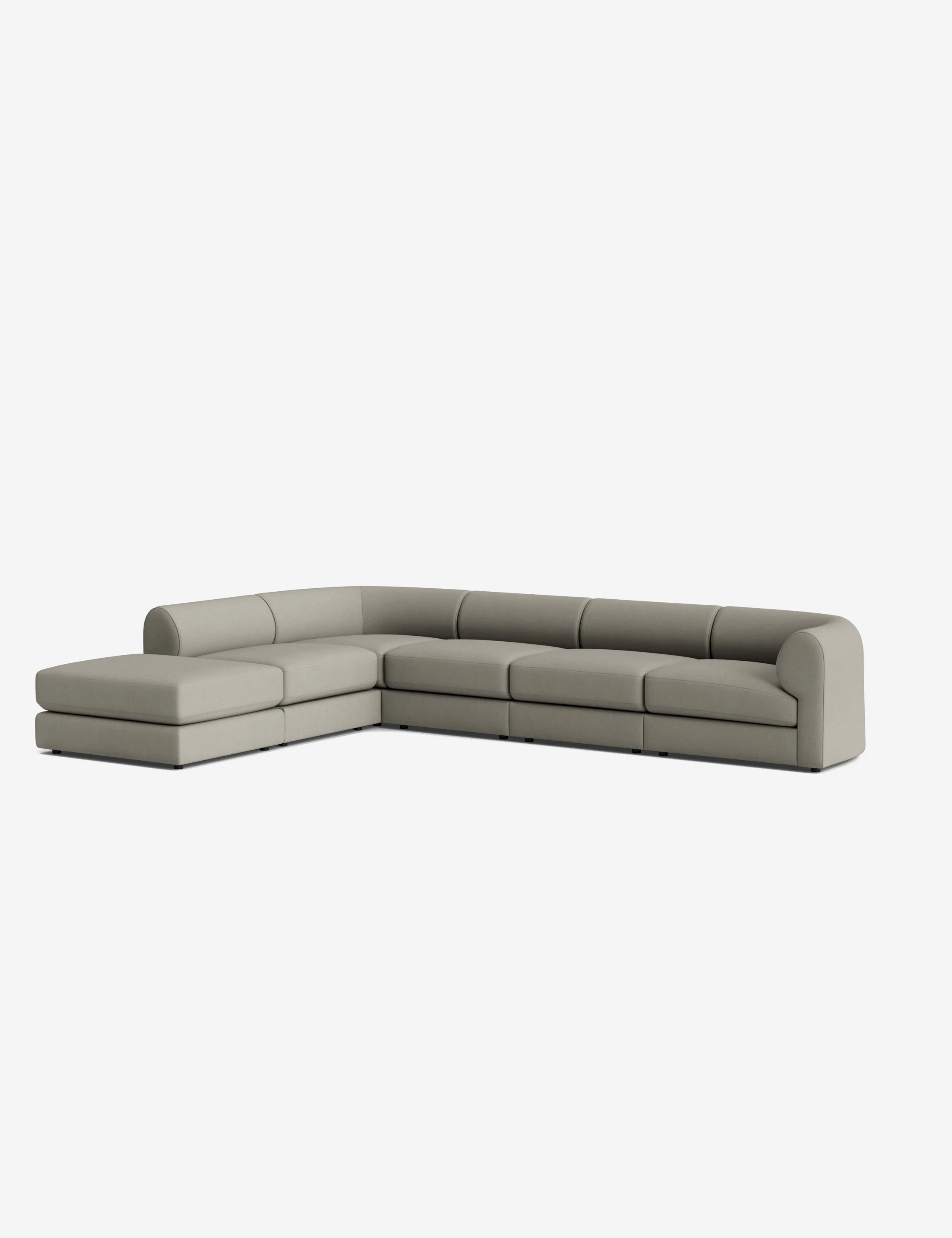 Green Modular Corner Sectional Sofa