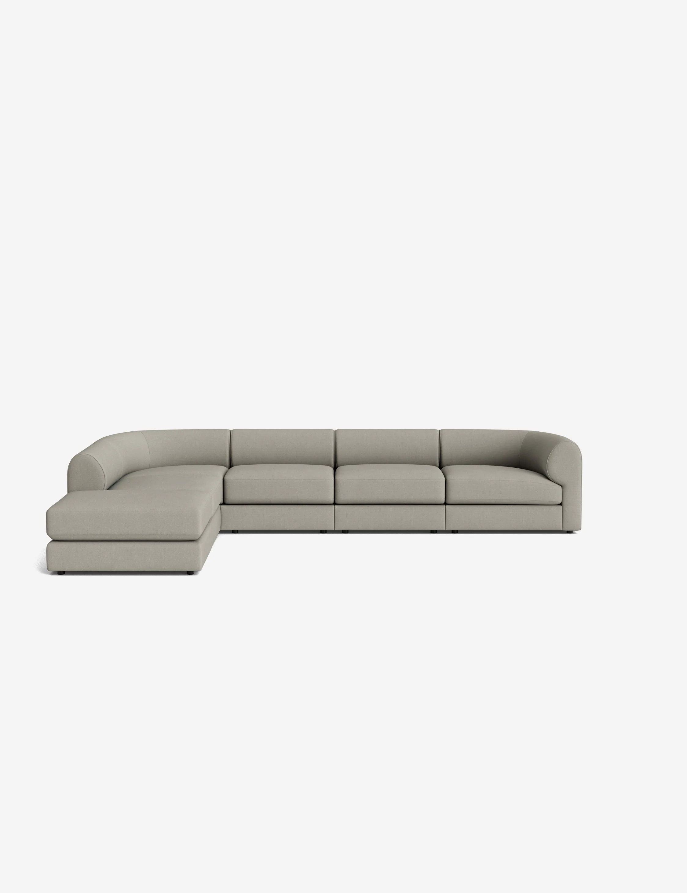 Green Modular Corner Sectional Sofa