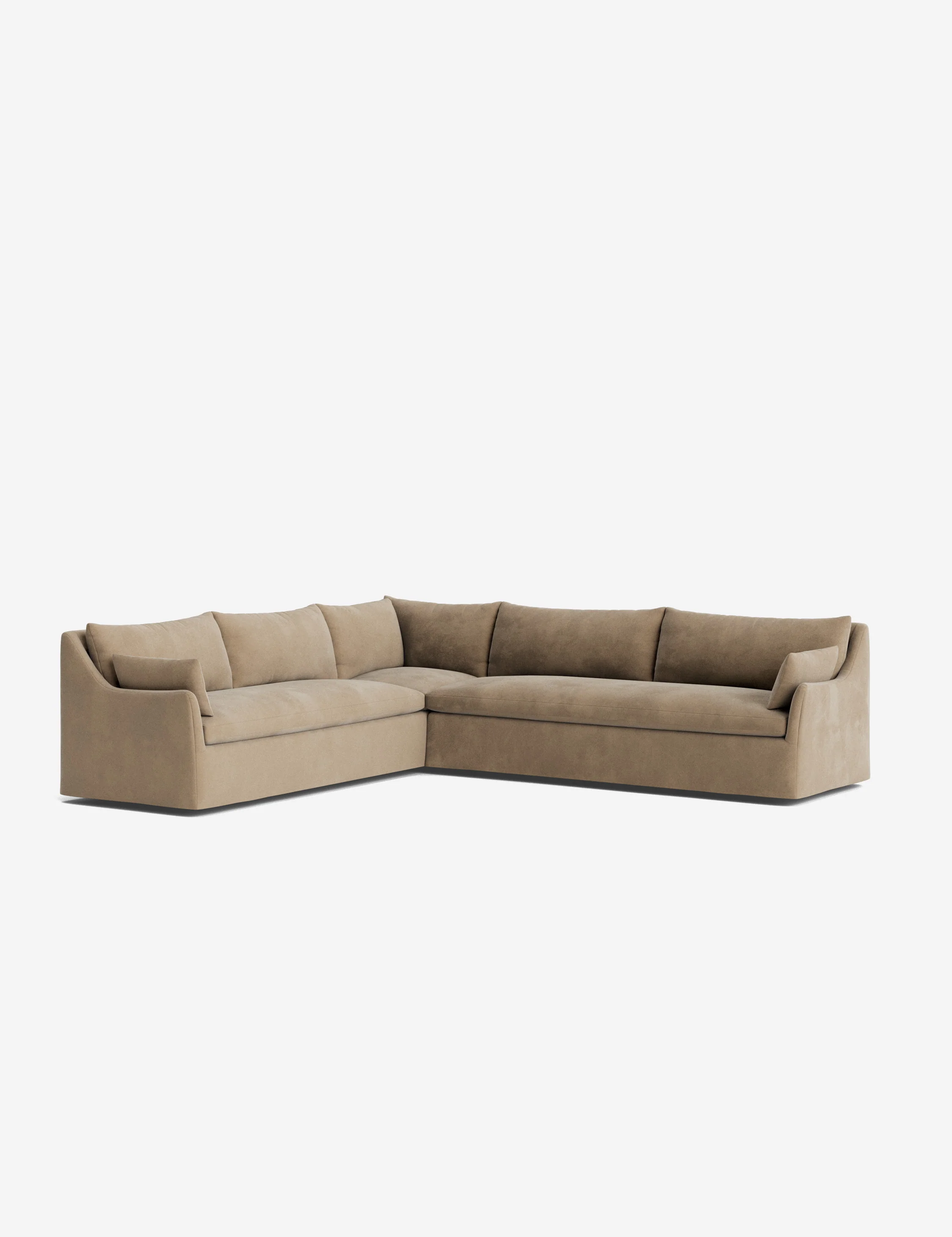 Velvet Corner Sectional Sofa Velvet Corner Sectional Sofa