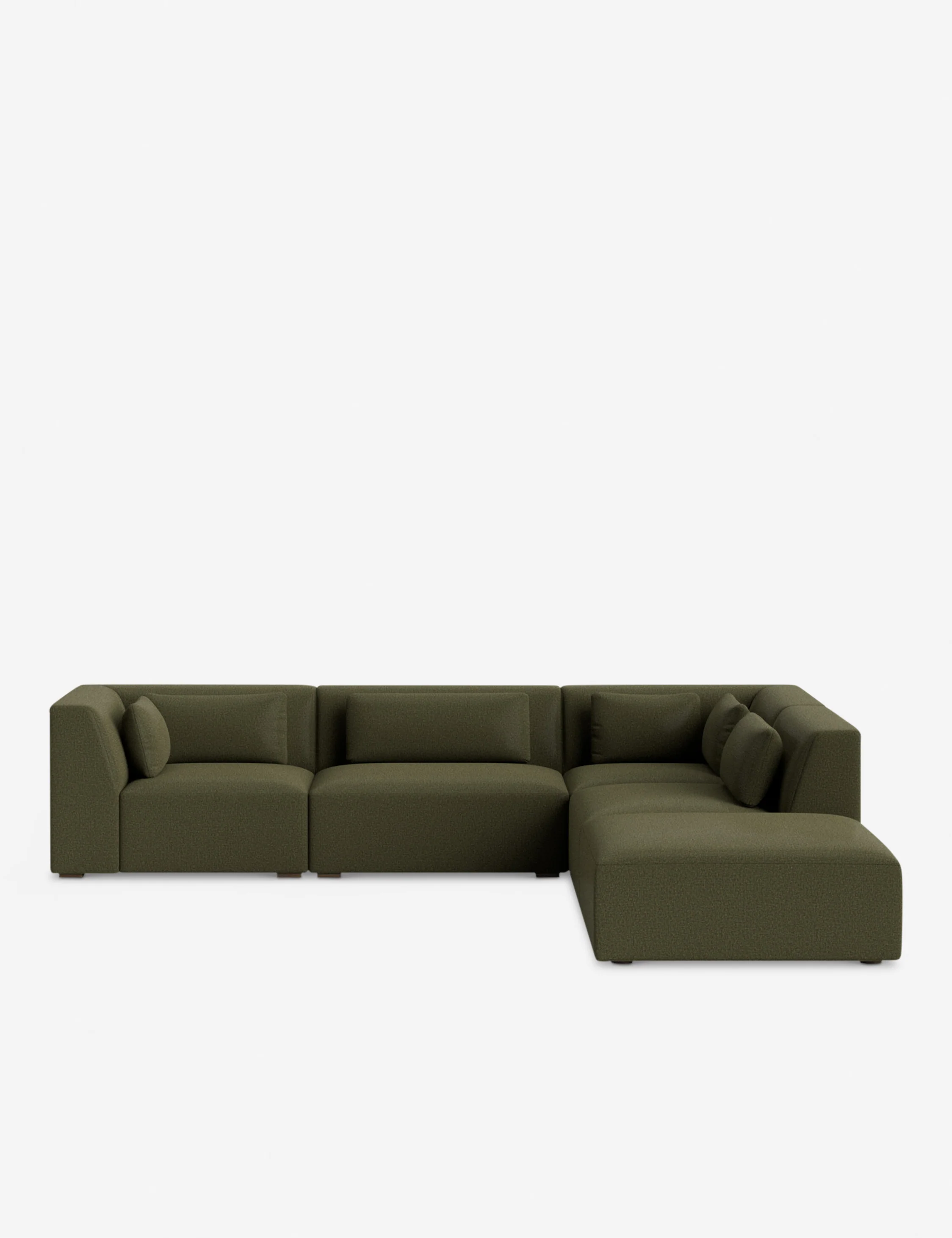 Caramel Vintage Velvet Modular Sofa Caramel Vintage Velvet Modular Sofa